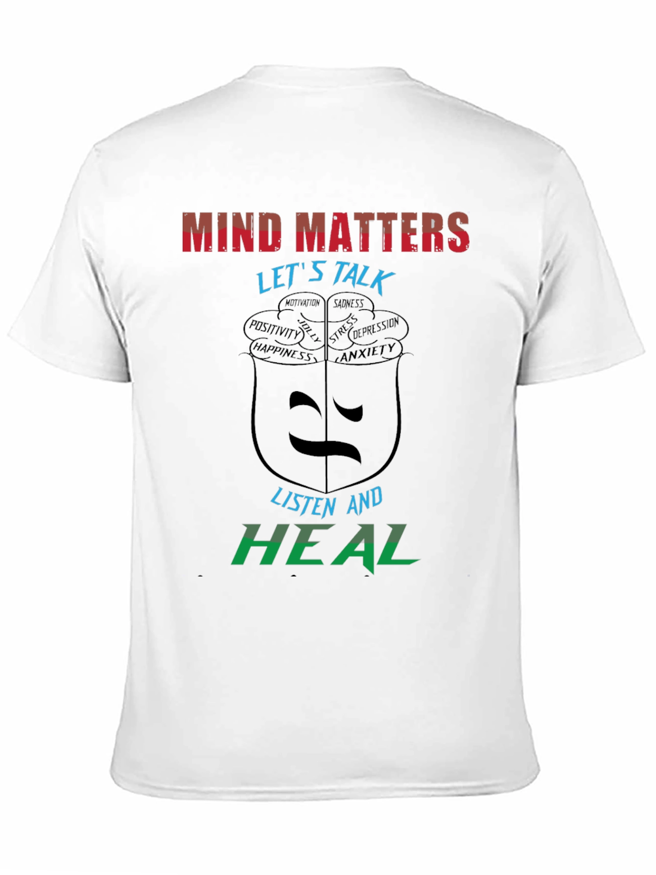 Mind Matters Graphic T-Shirt - Mental Health Awareness