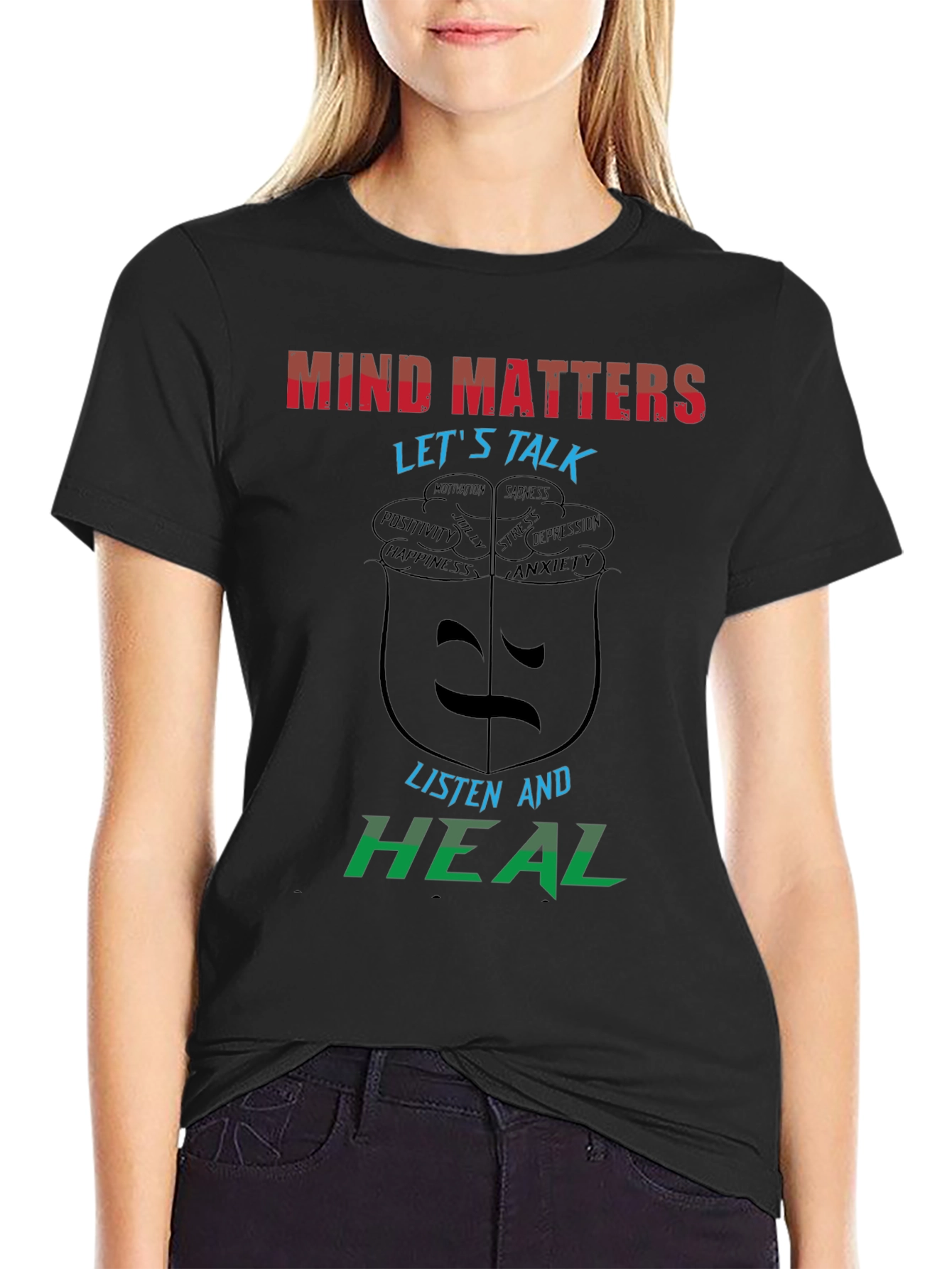 Mind Matters Graphic T-Shirt - Mental Health Awareness