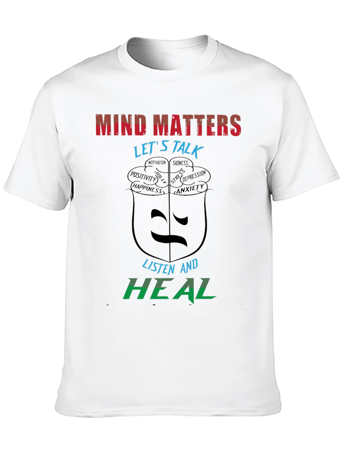 Mind Matters Graphic T-Shirt - Mental Health Awareness