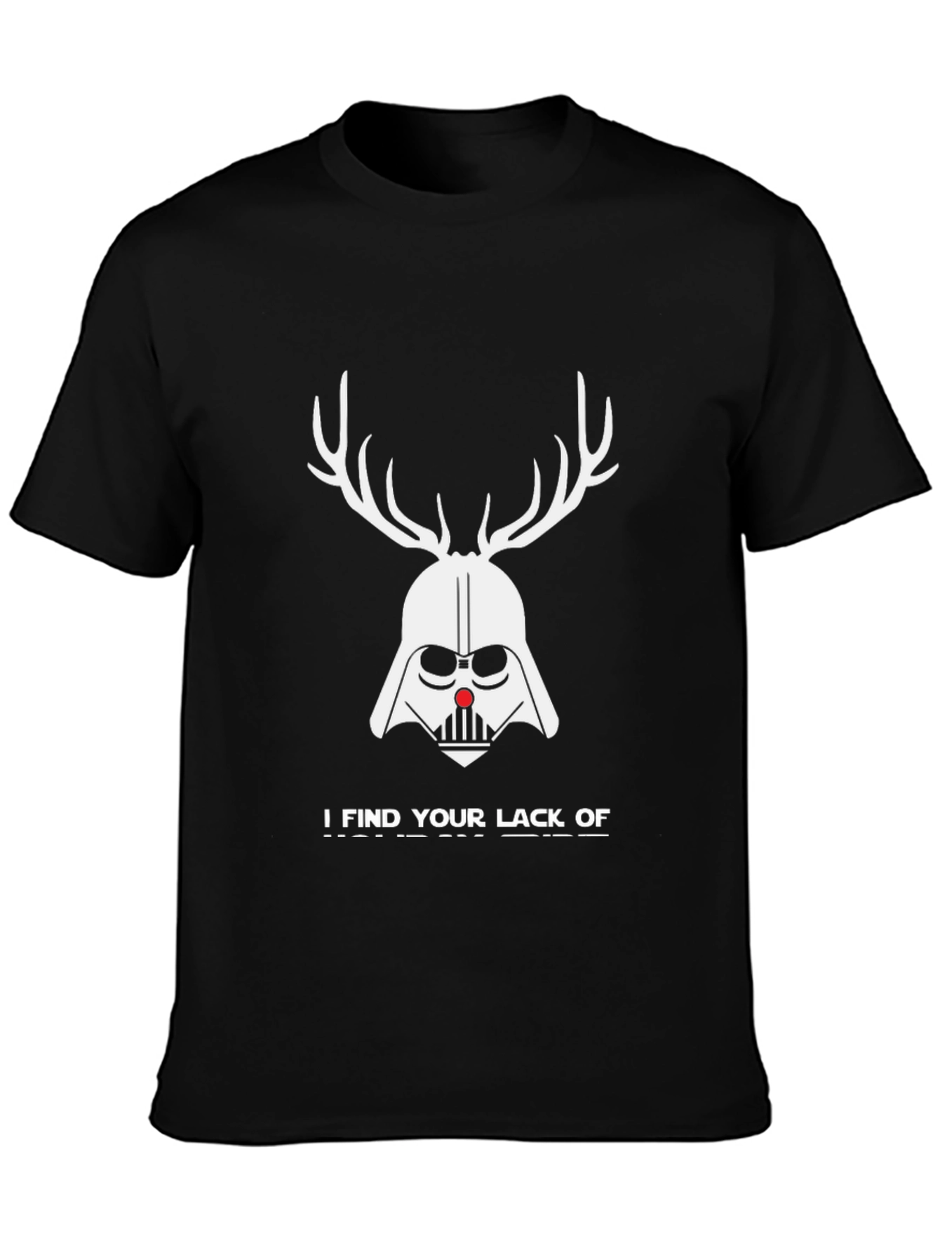 Darth Vader Reindeer Christmas T-Shirt