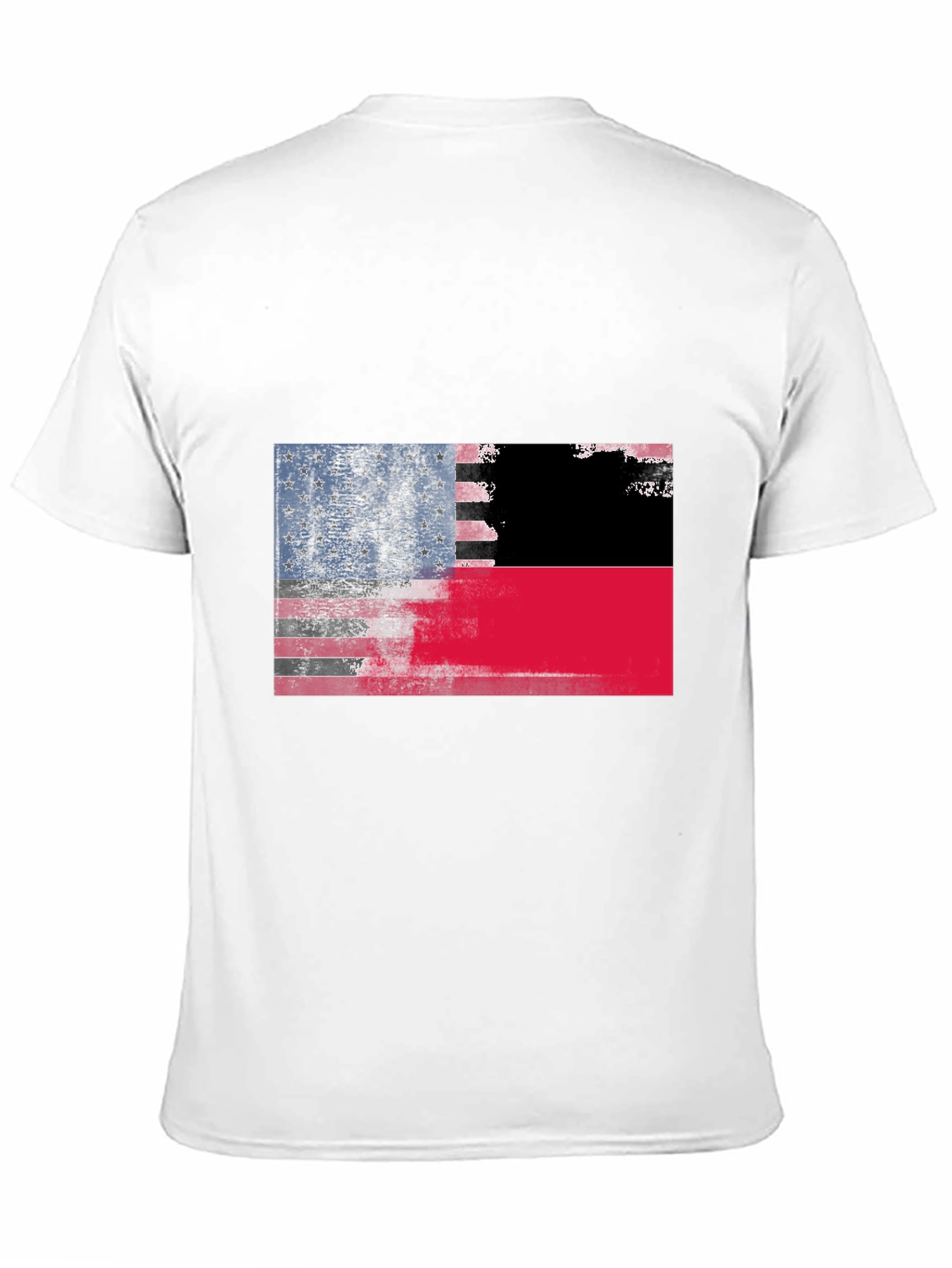USA/Palestine Flag Graphic T-Shirt