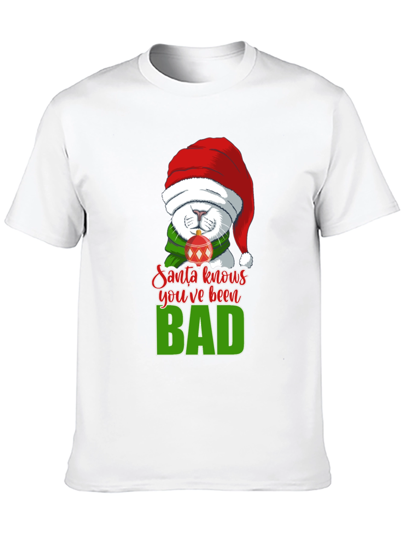 Santa Knows Youve Been Bad T-Shirt