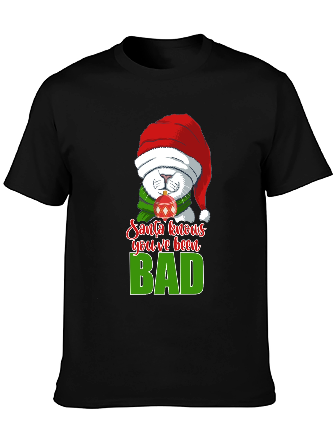 Santa Knows Youve Been Bad T-Shirt