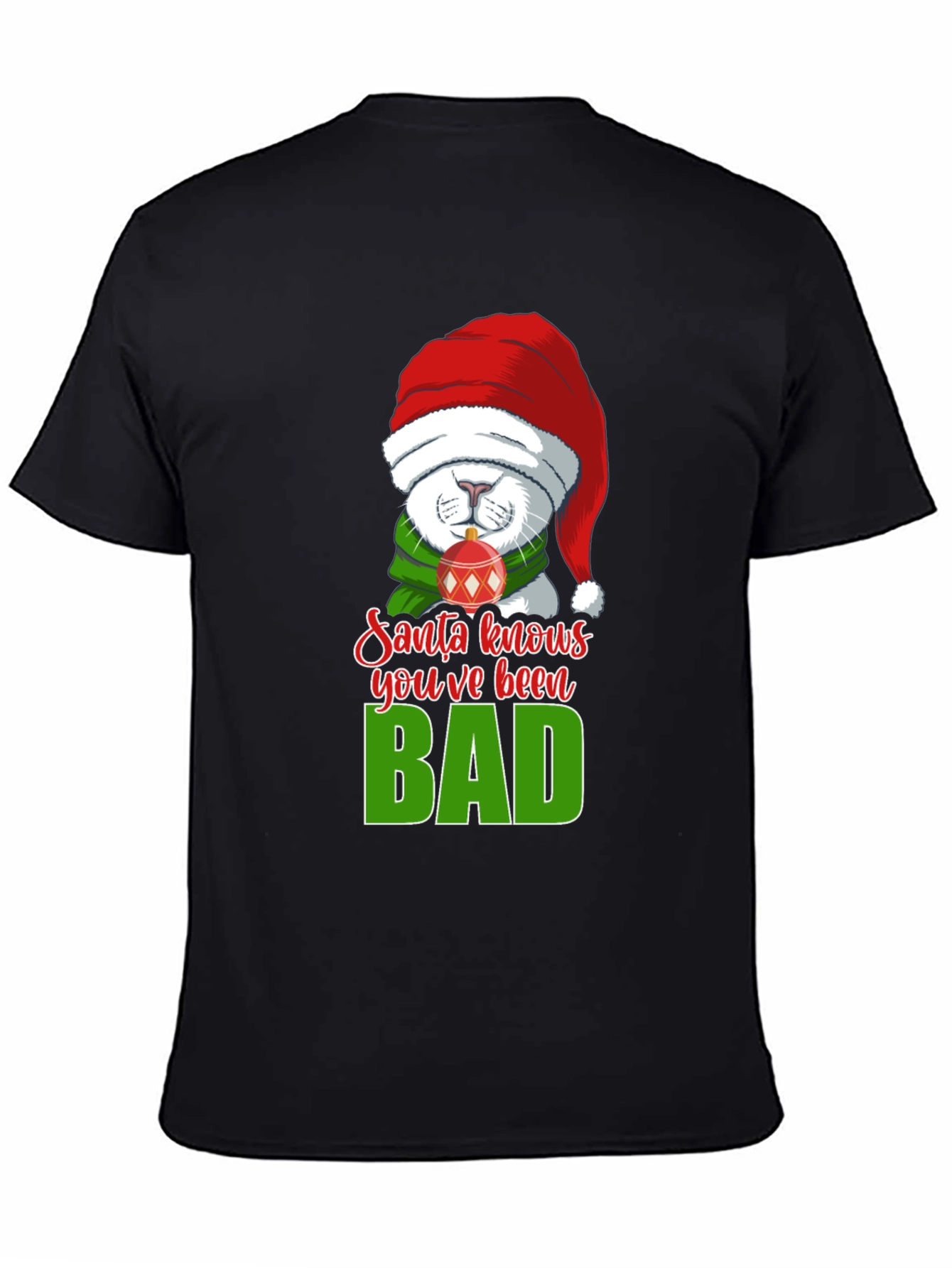 Santa Knows Youve Been Bad T-Shirt