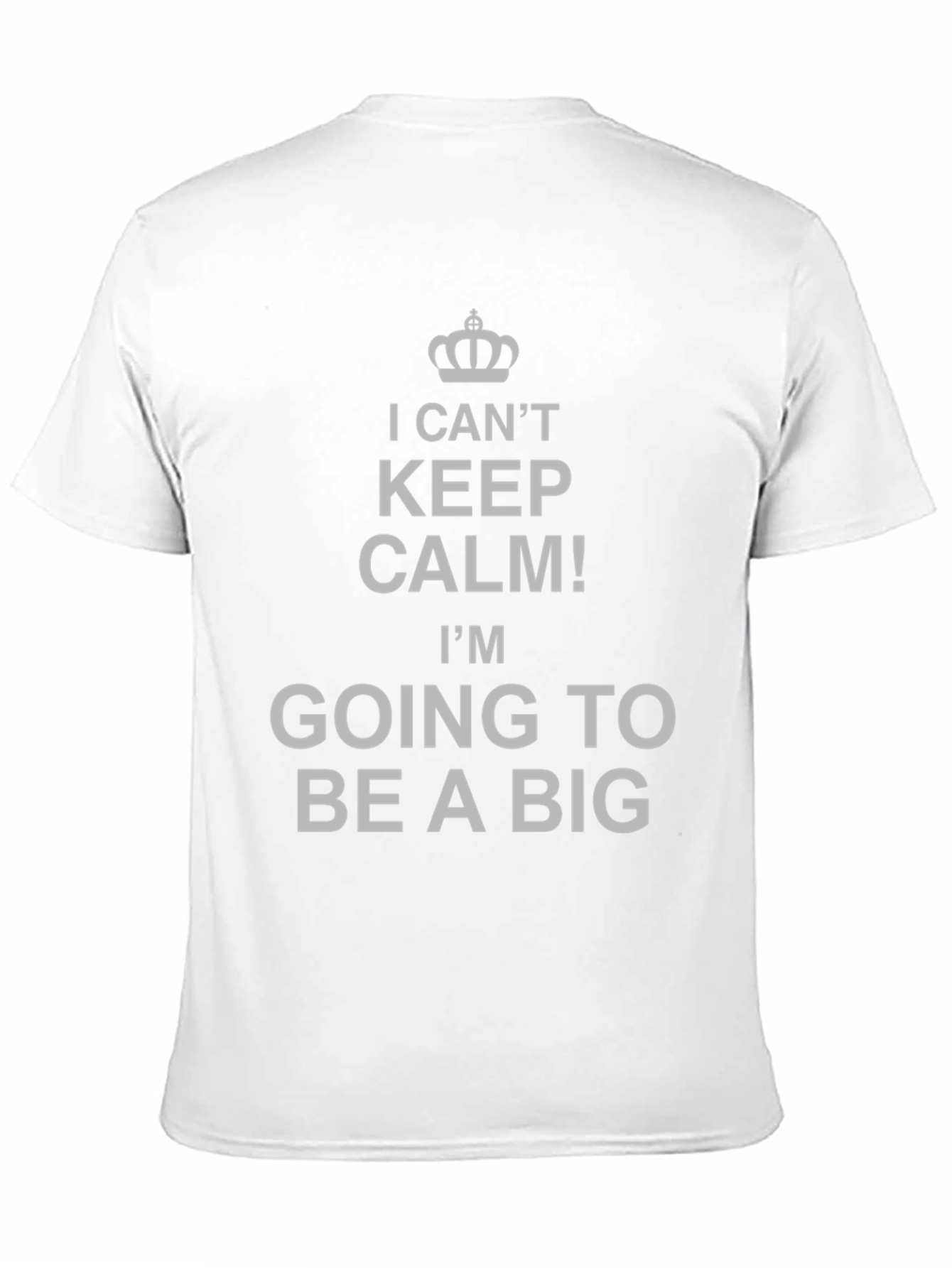 I Cant Keep Calm Big T-Shirt