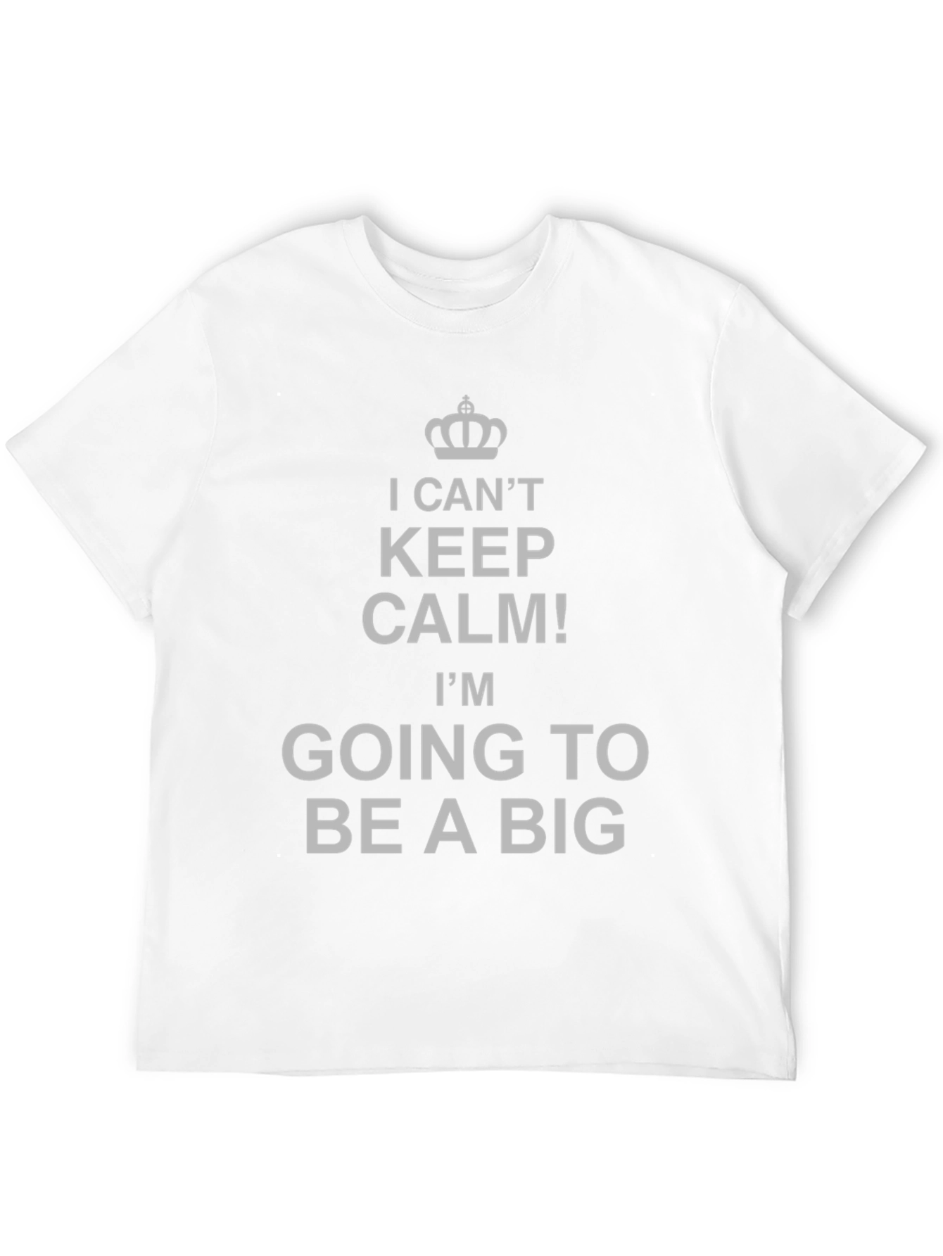 I Cant Keep Calm Big T-Shirt
