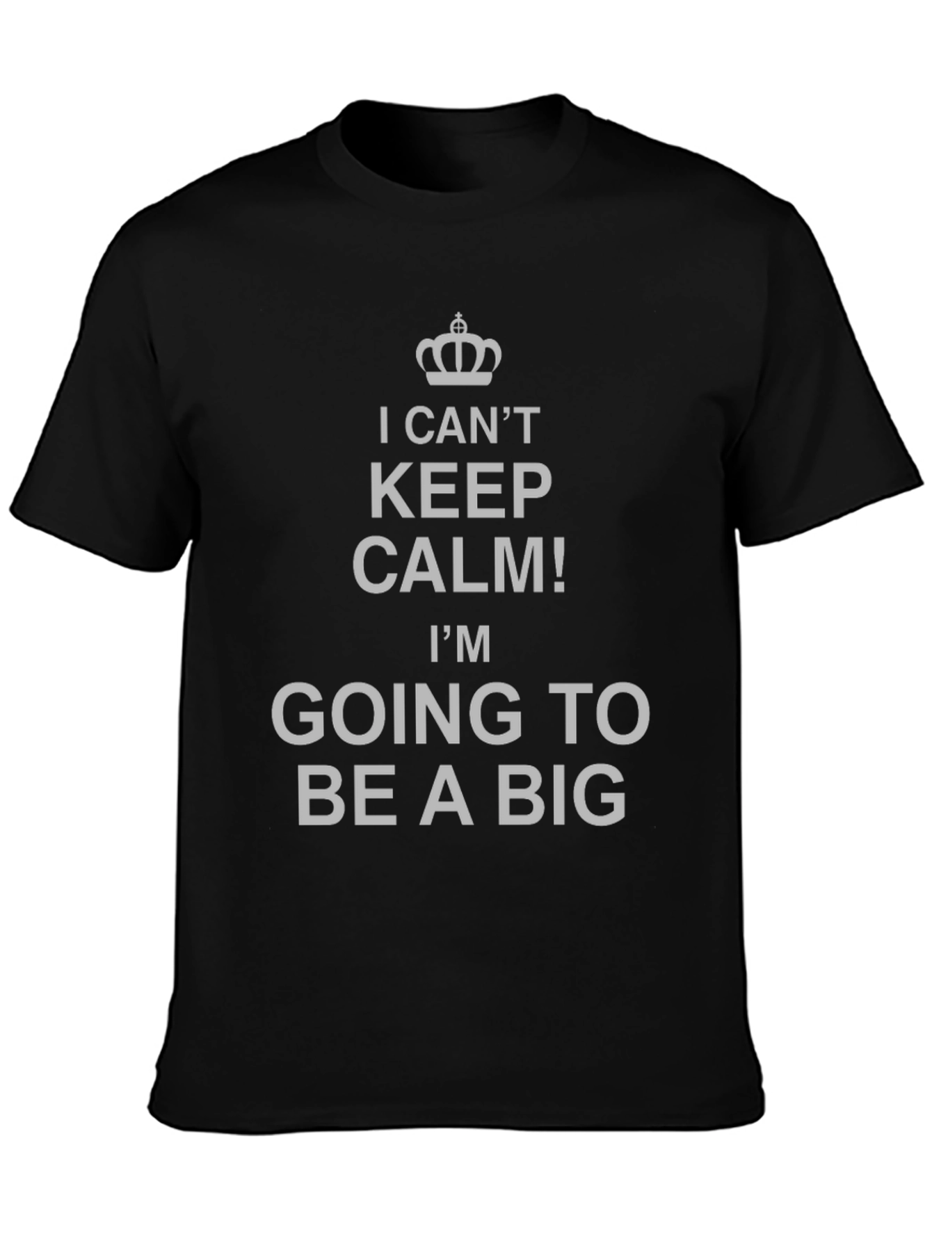 I Cant Keep Calm Big T-Shirt