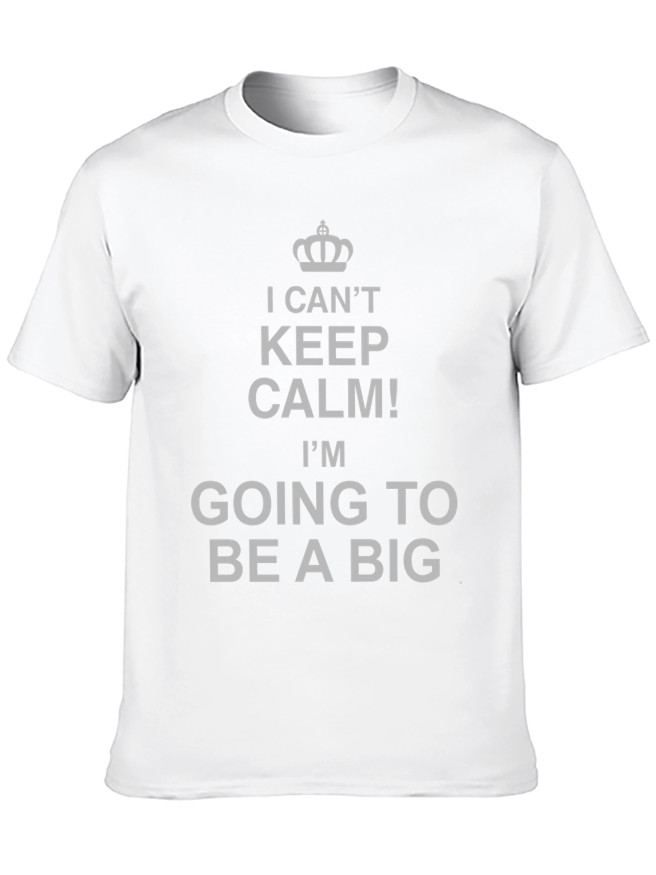 I Cant Keep Calm Big T-Shirt