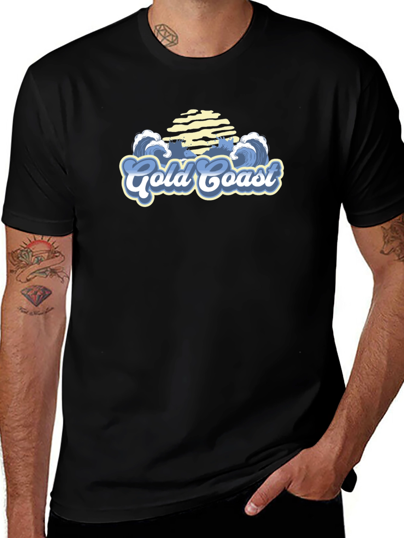 Gold Coast Graphic T-Shirt - Summer Vibe