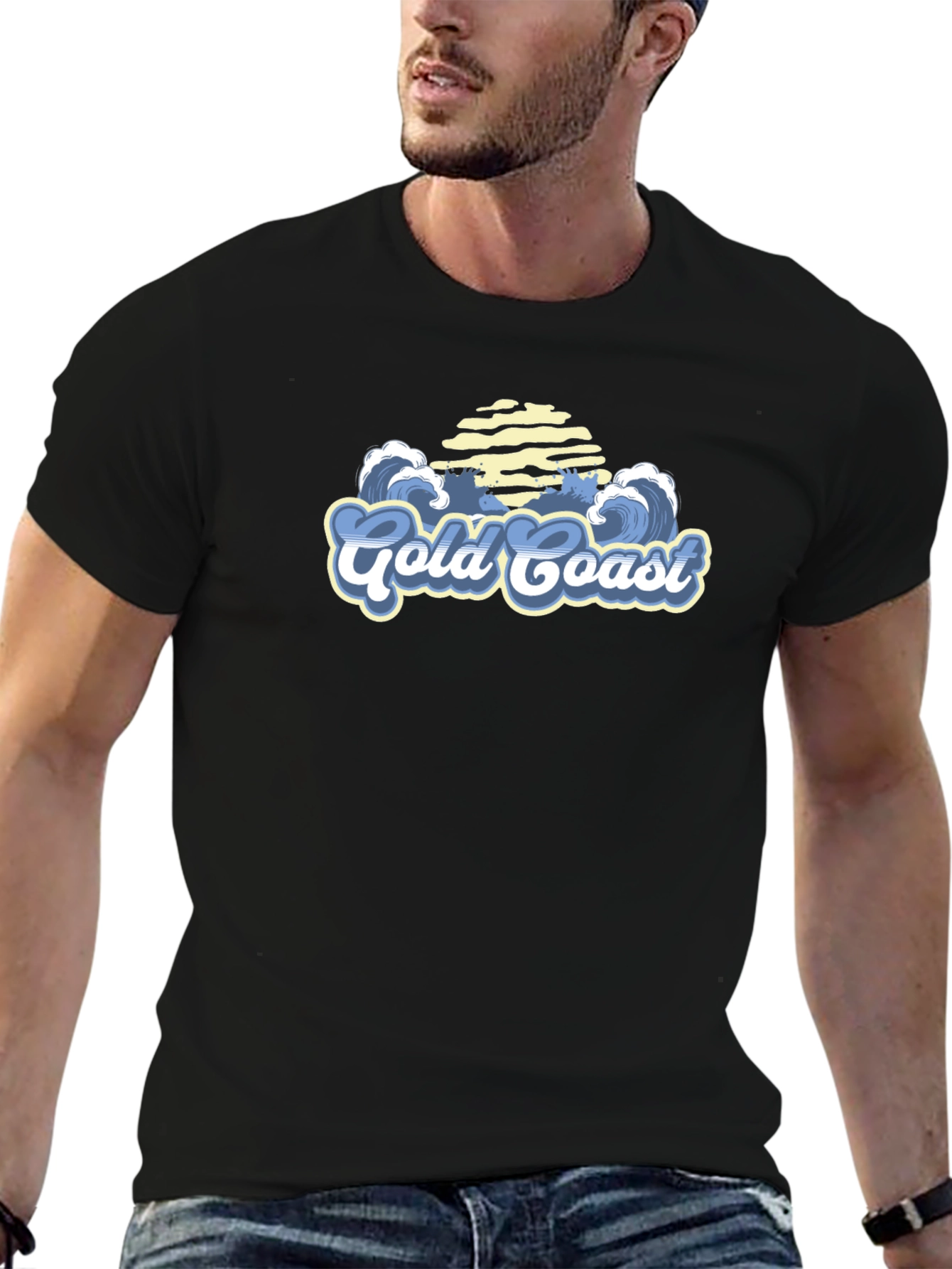 Gold Coast Graphic T-Shirt - Summer Vibe