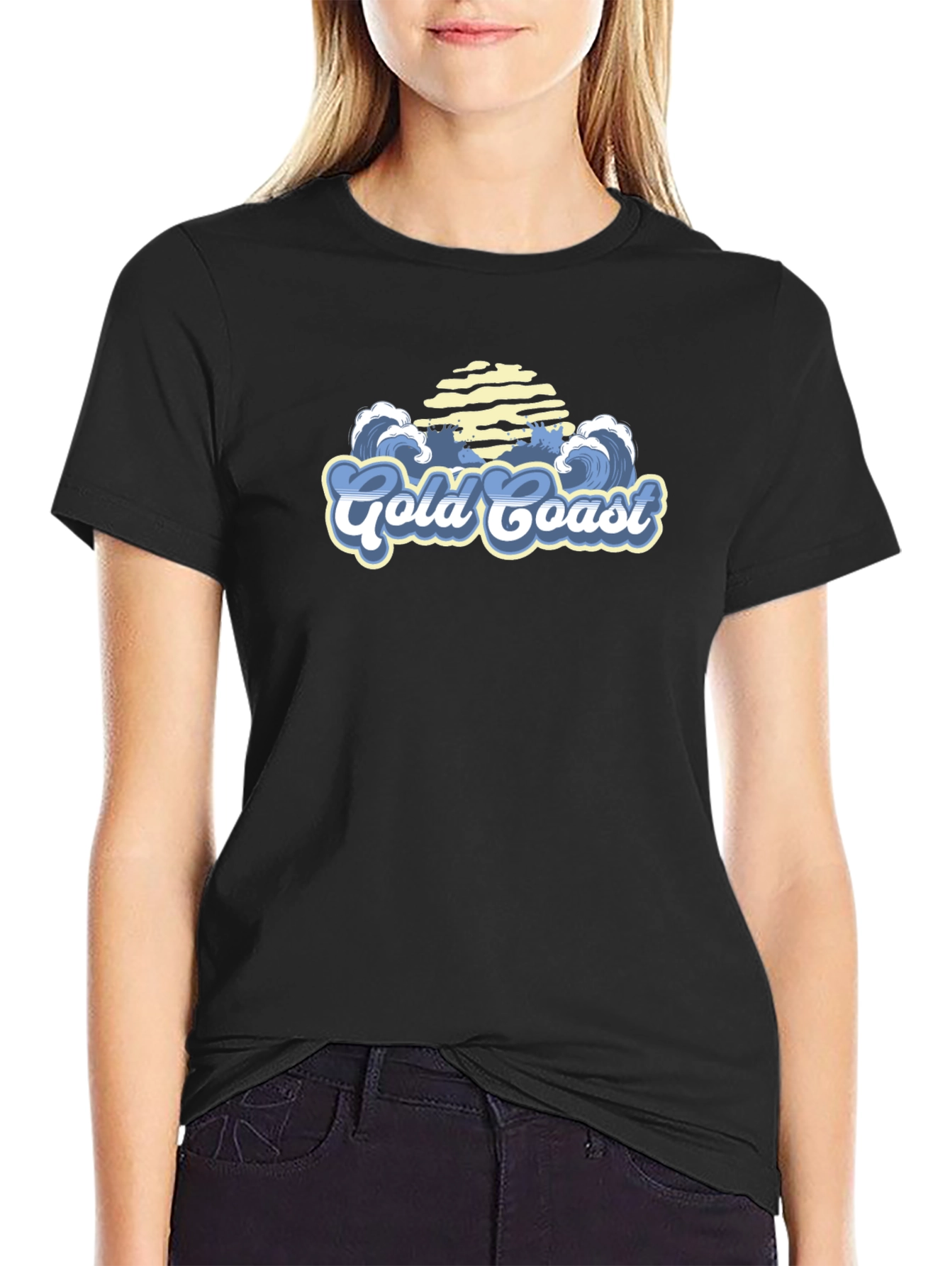 Gold Coast Graphic T-Shirt - Summer Vibe