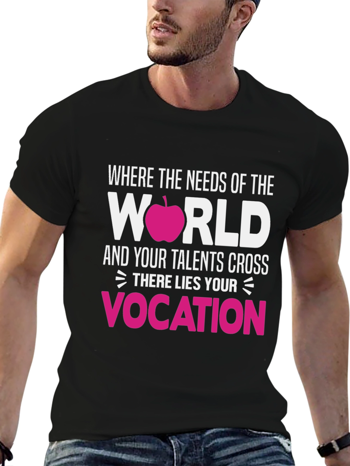 Vocation T-Shirt: Needs of the World Teacher Tee