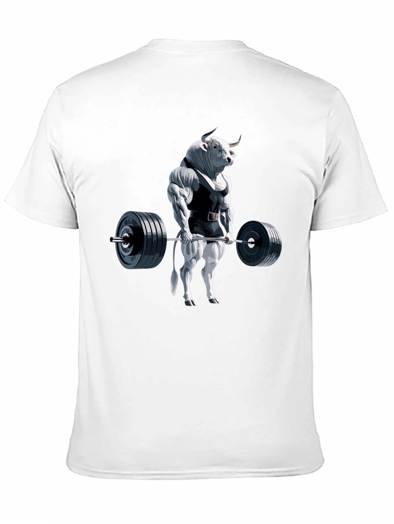 Weightlifting Bull Graphic Tee