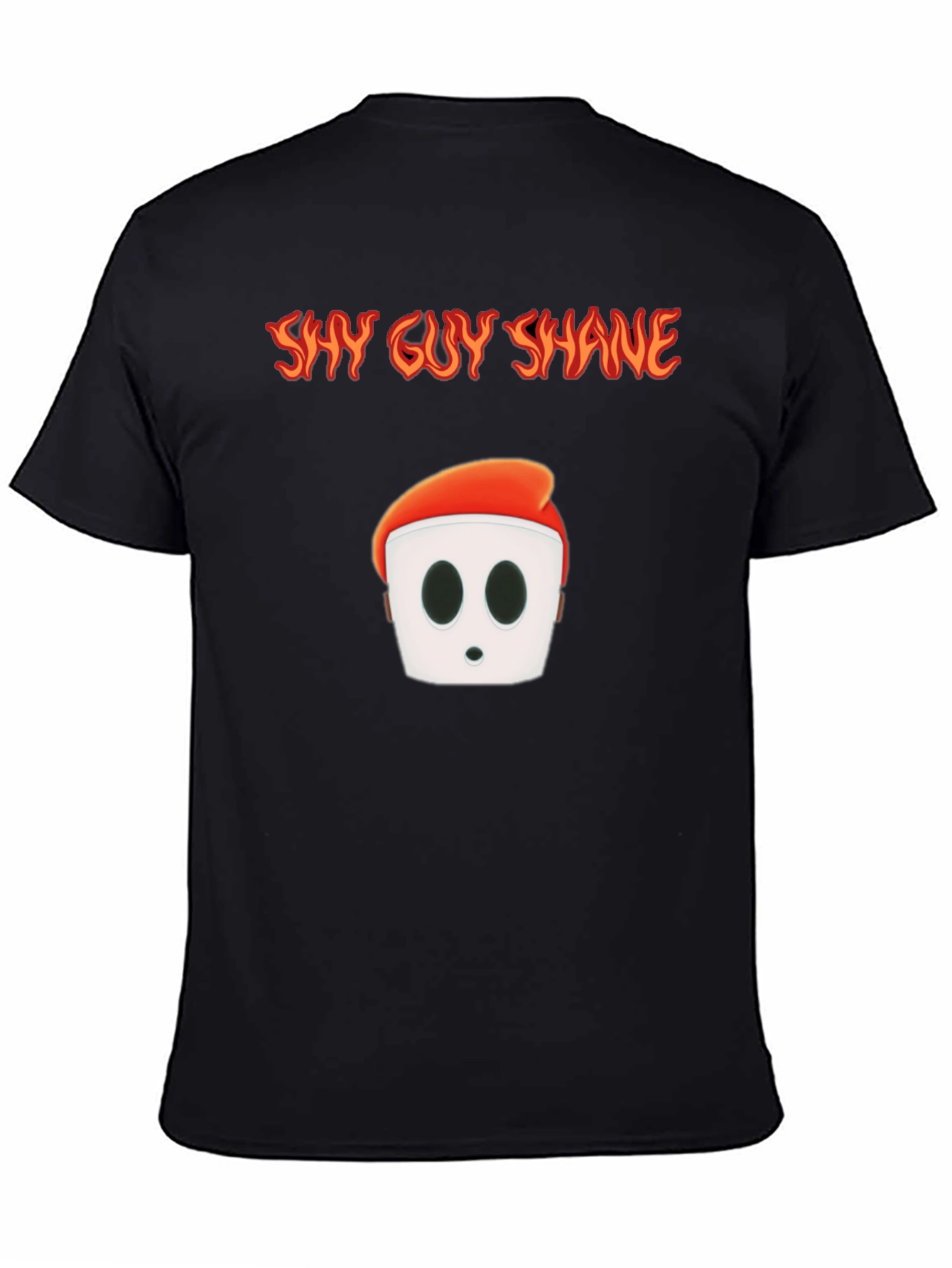 Shy Guy Shane Black T-Shirt
