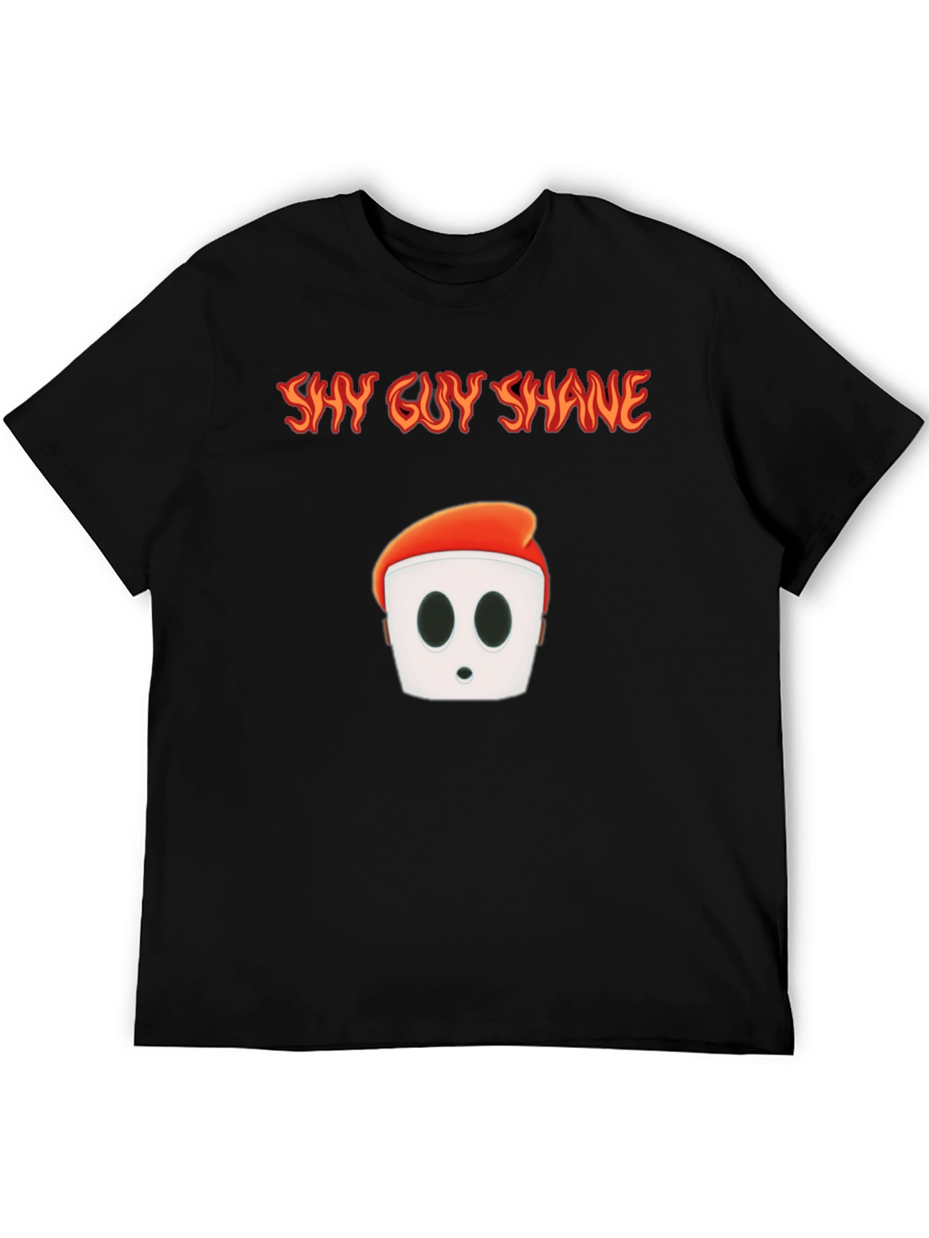 Shy Guy Shane Black T-Shirt