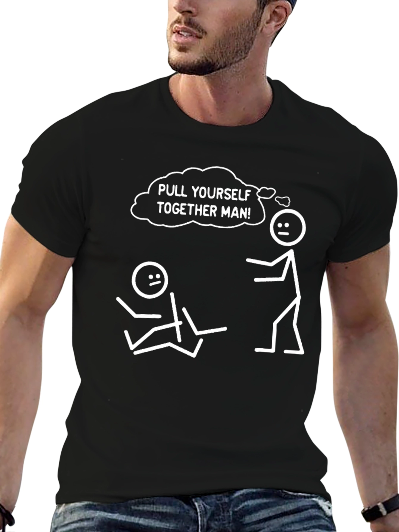Pull Yourself Together Funny Graphic Tee