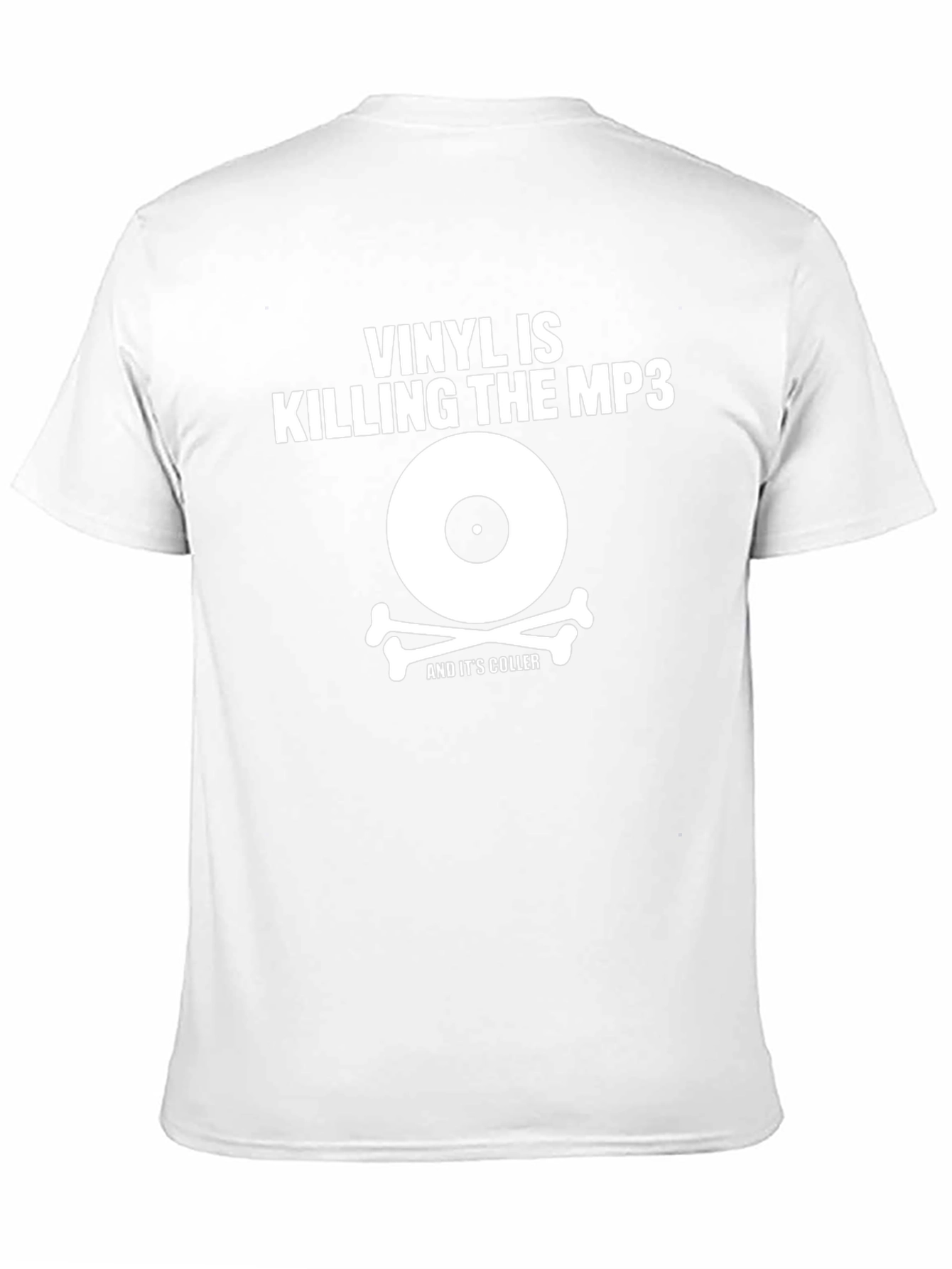 Vinyl is Killing The MP3 Black T-Shirt