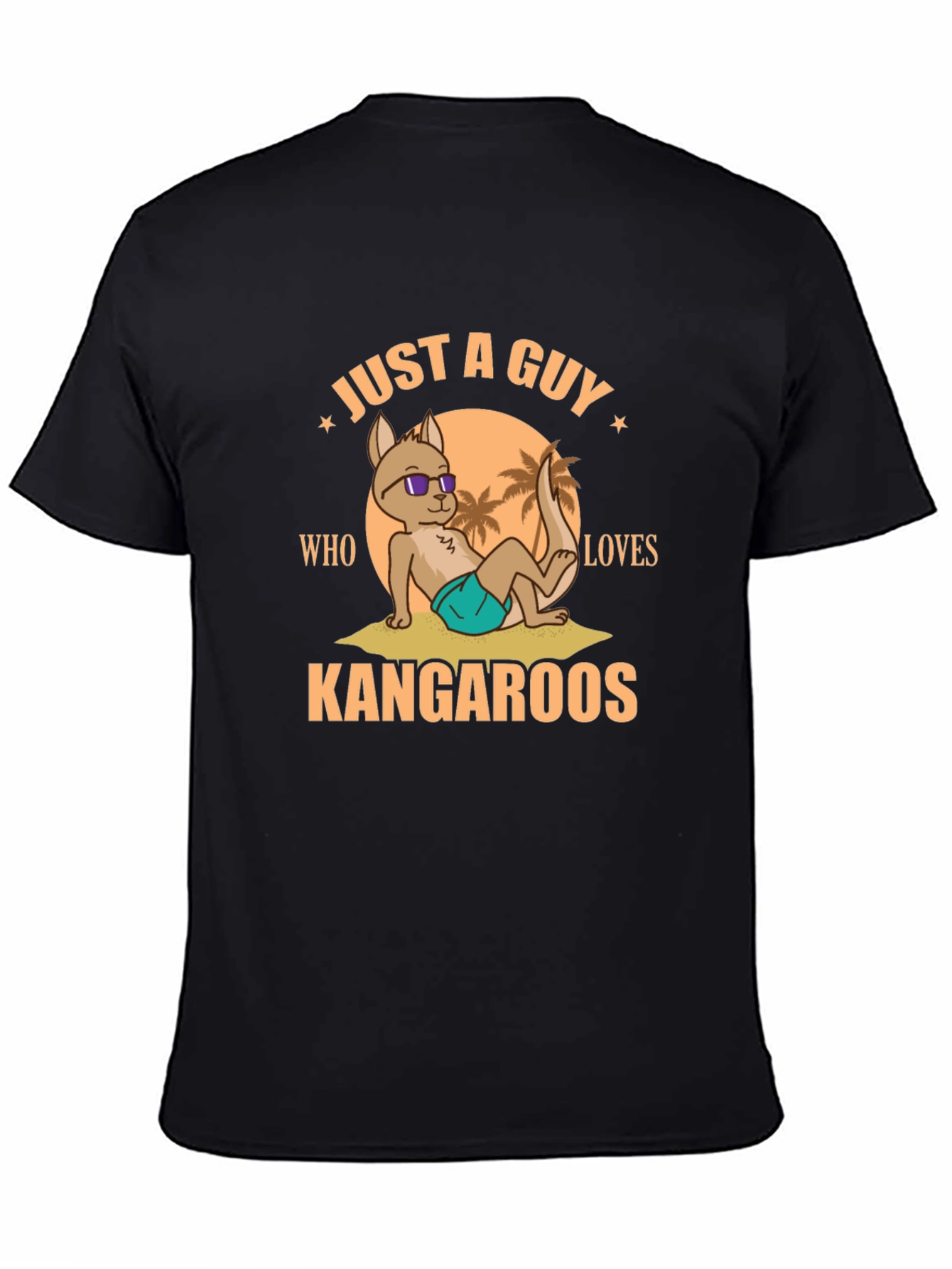 Just a Guy Who Loves Kangaroos T-Shirt
