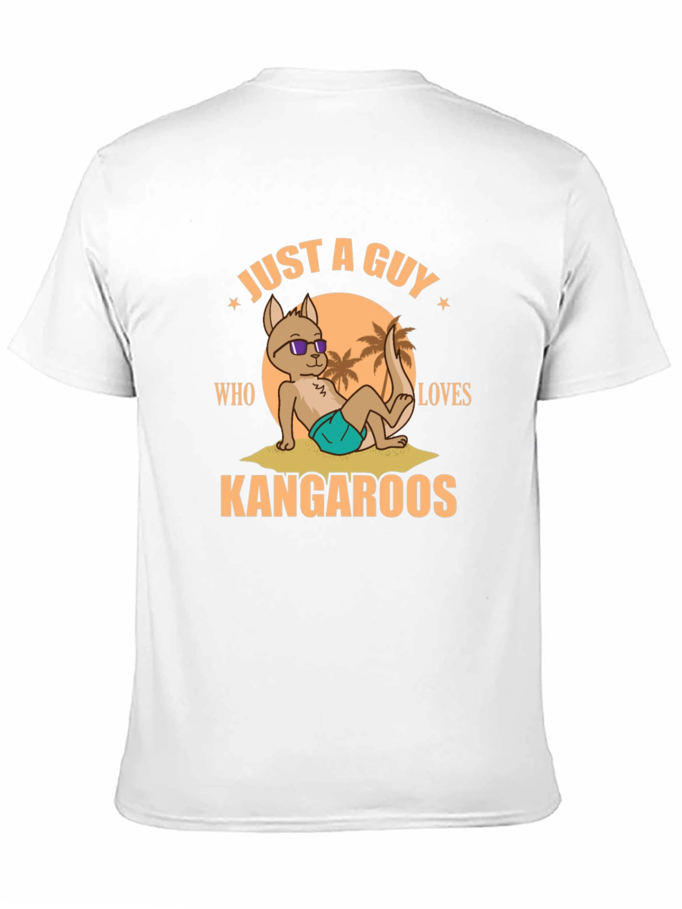 Just a Guy Who Loves Kangaroos T-Shirt