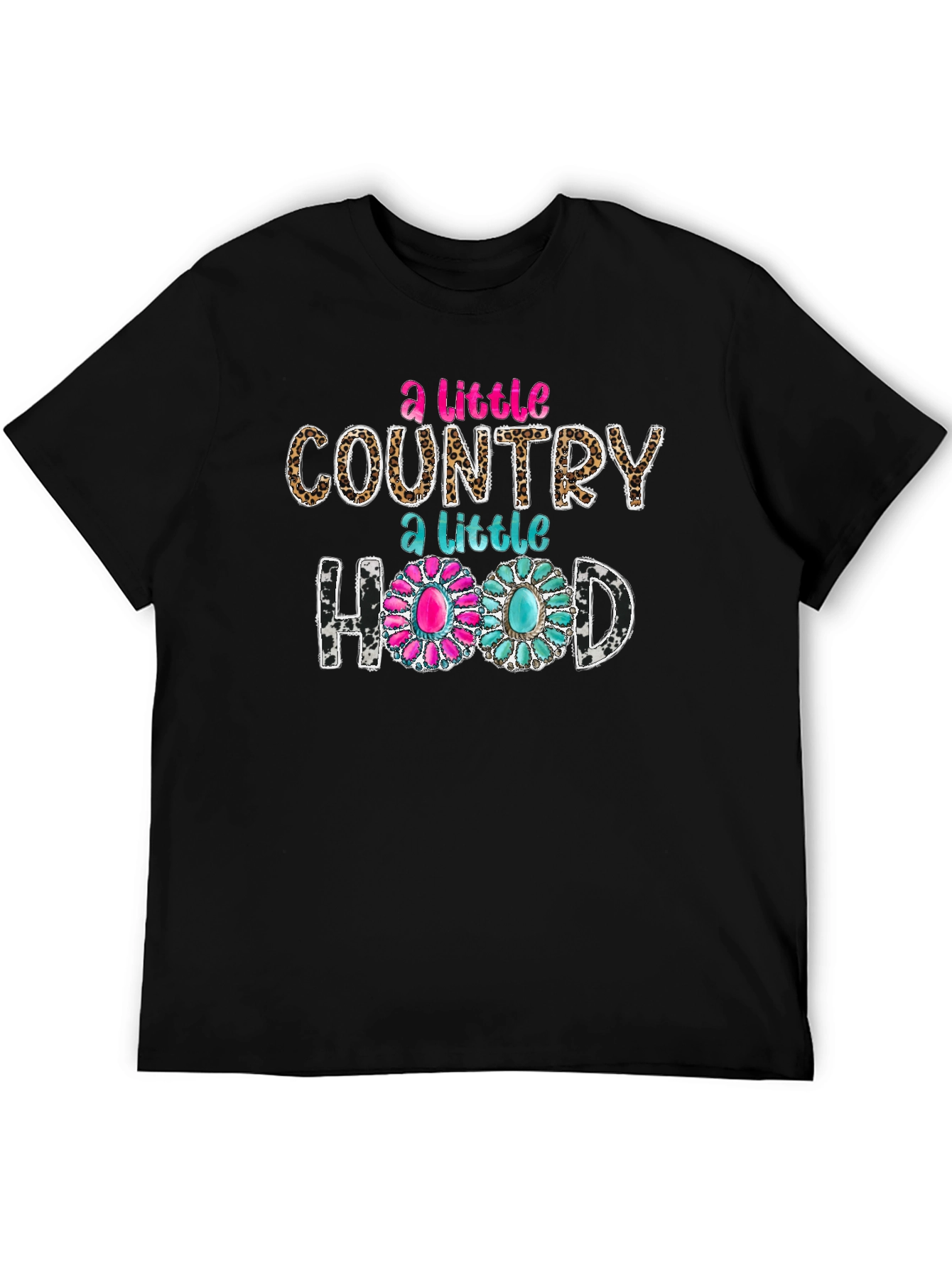 A Little Country A Little Hood Graphic Tee