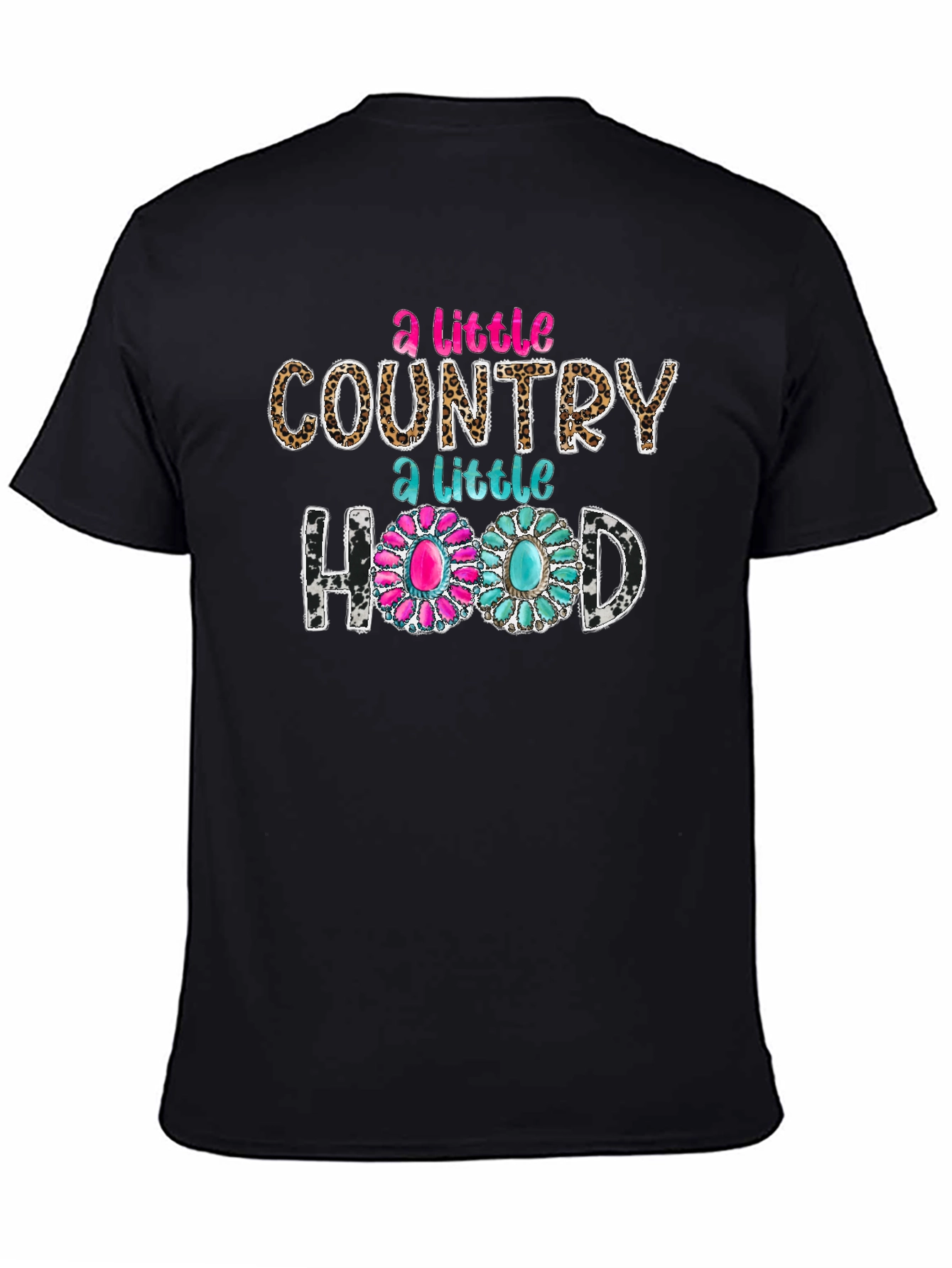 A Little Country A Little Hood Graphic Tee