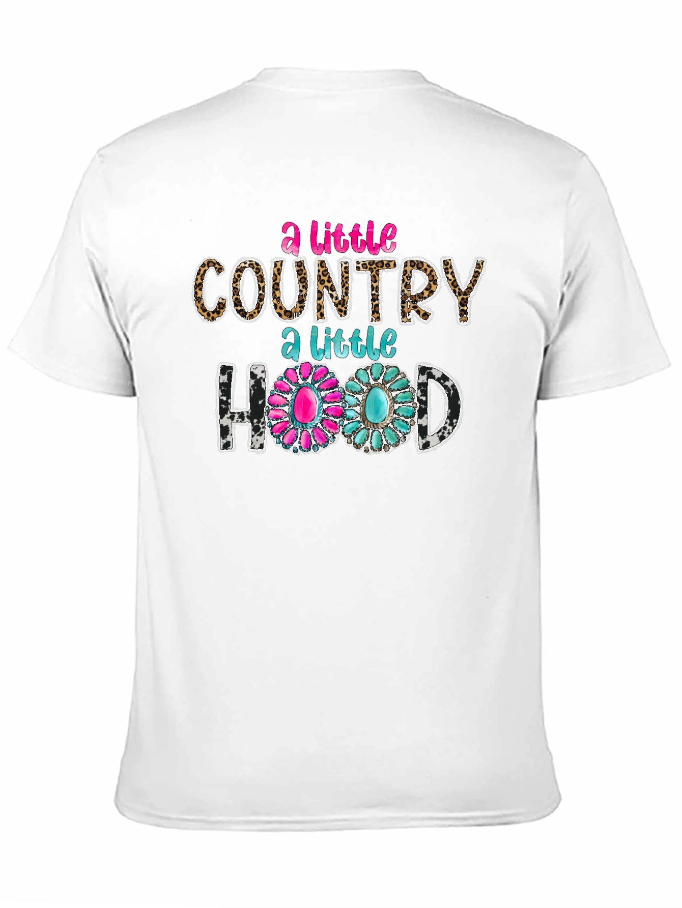 A Little Country A Little Hood Graphic Tee