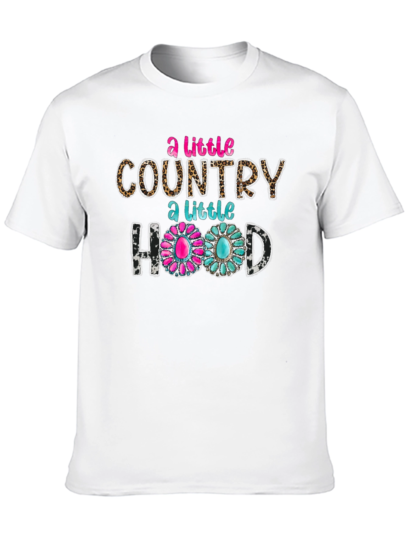 A Little Country A Little Hood Graphic Tee