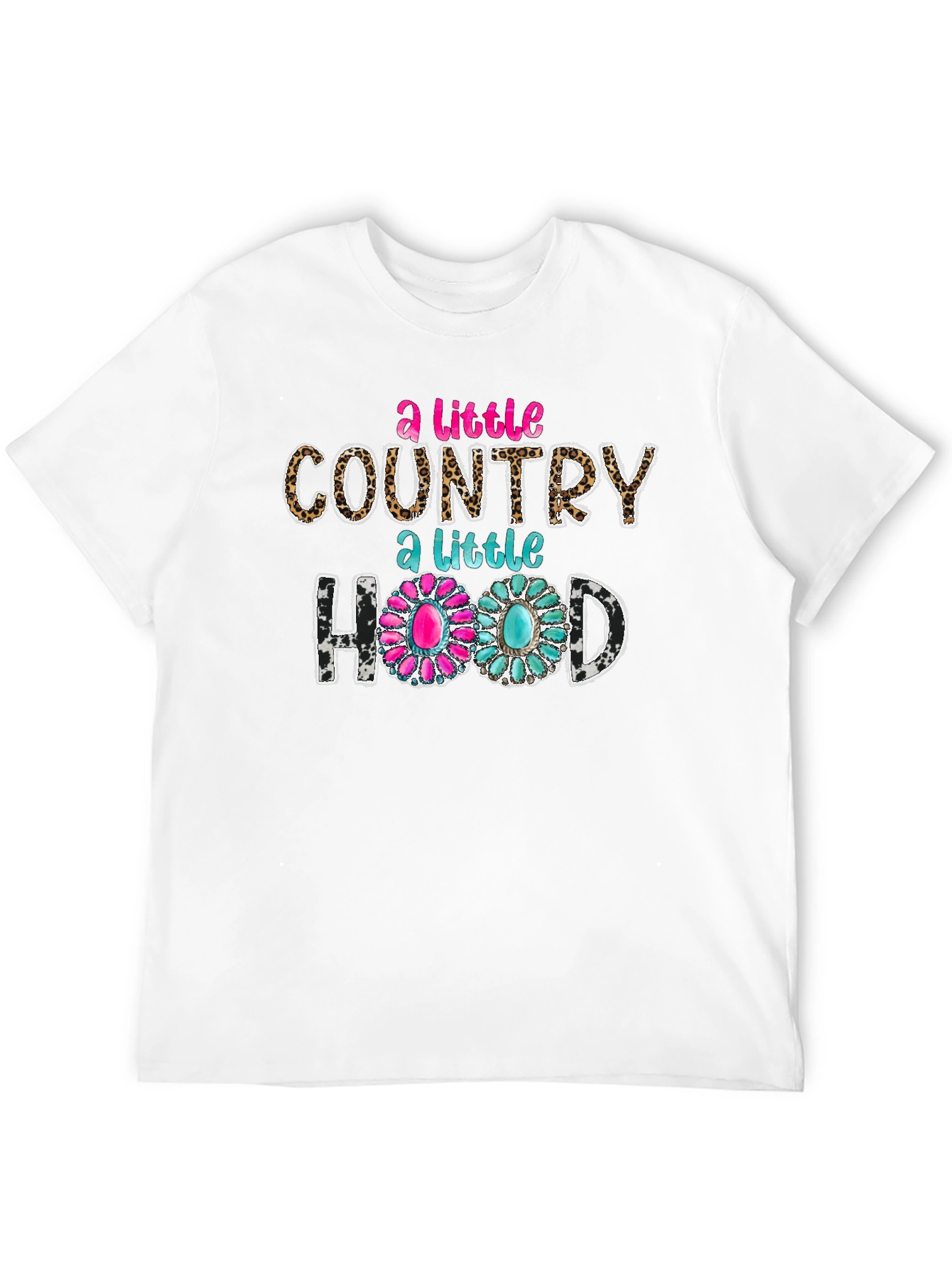 A Little Country A Little Hood Graphic Tee
