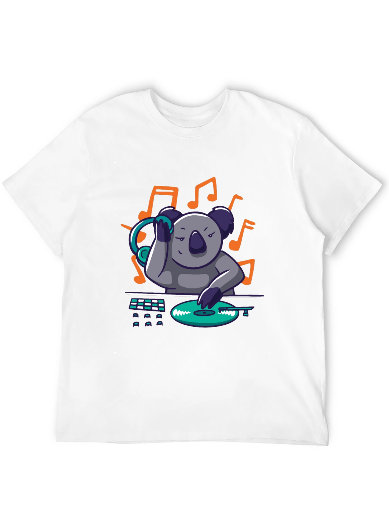 DJ Koala Graphic Tee - Music Lovers T-Shirt