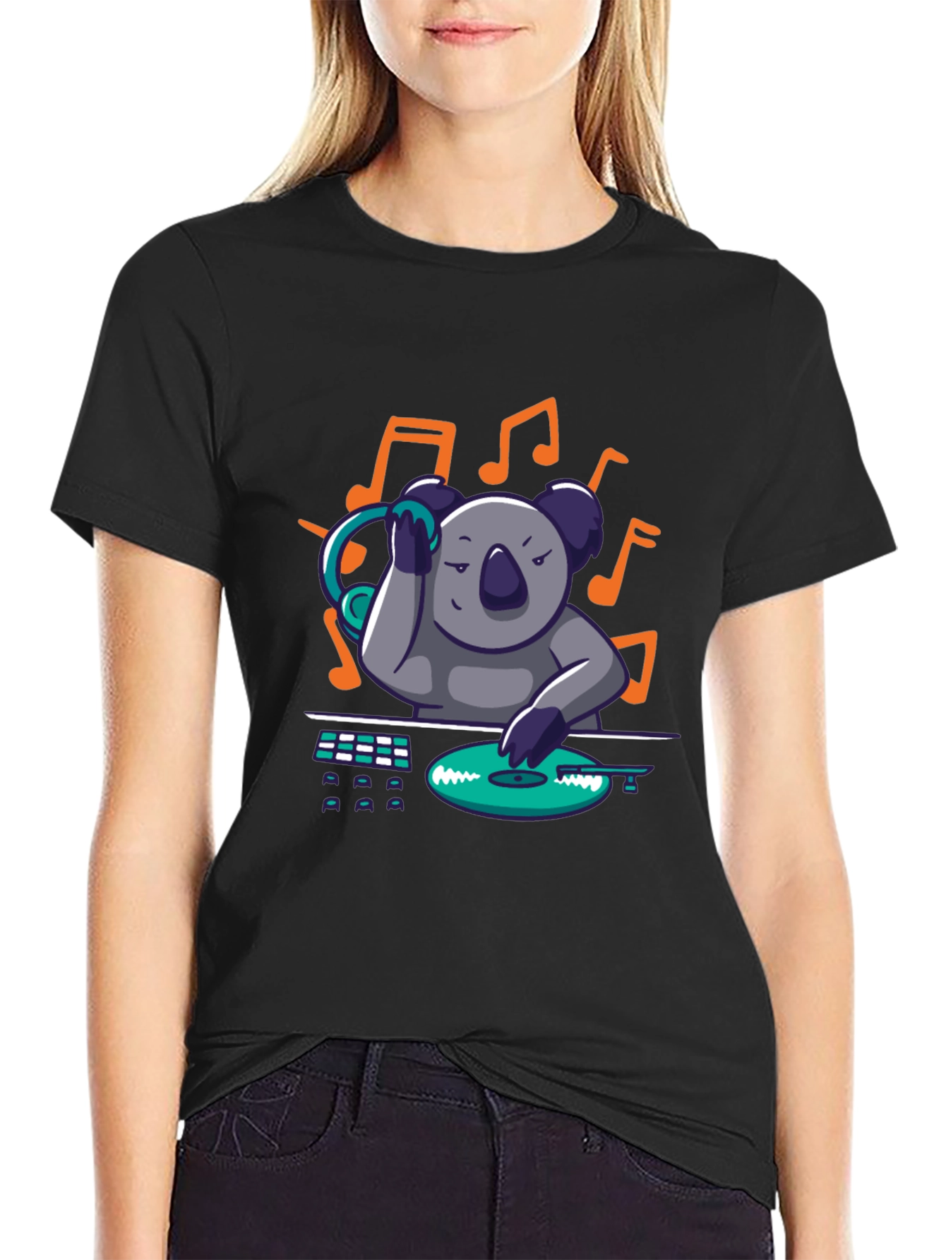DJ Koala Graphic Tee - Music Lovers T-Shirt