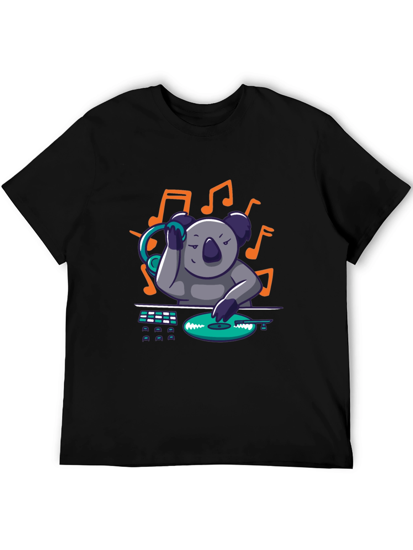 DJ Koala Graphic Tee - Music Lovers T-Shirt