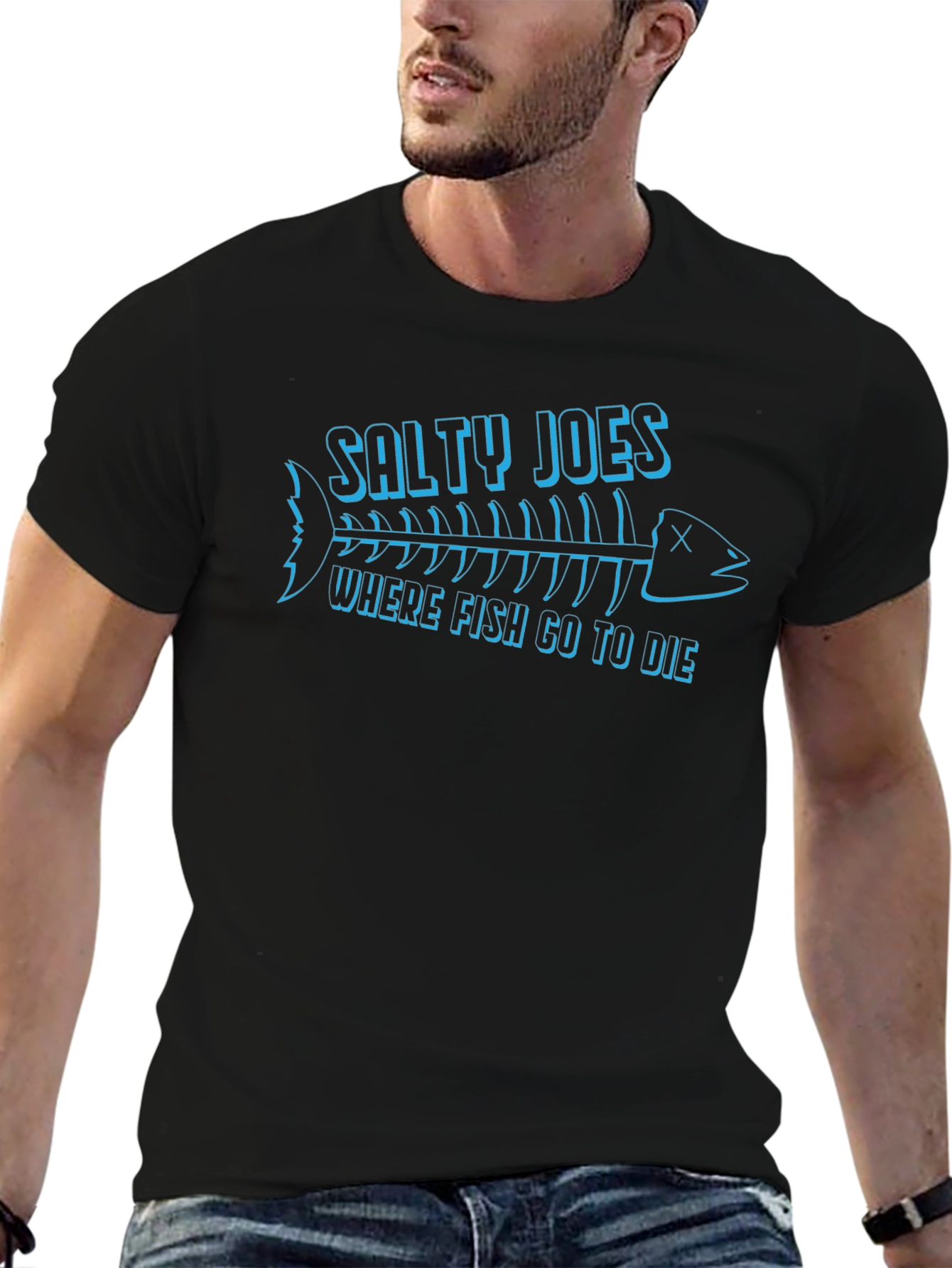 Salty Joes Fish Skeleton T-Shirt