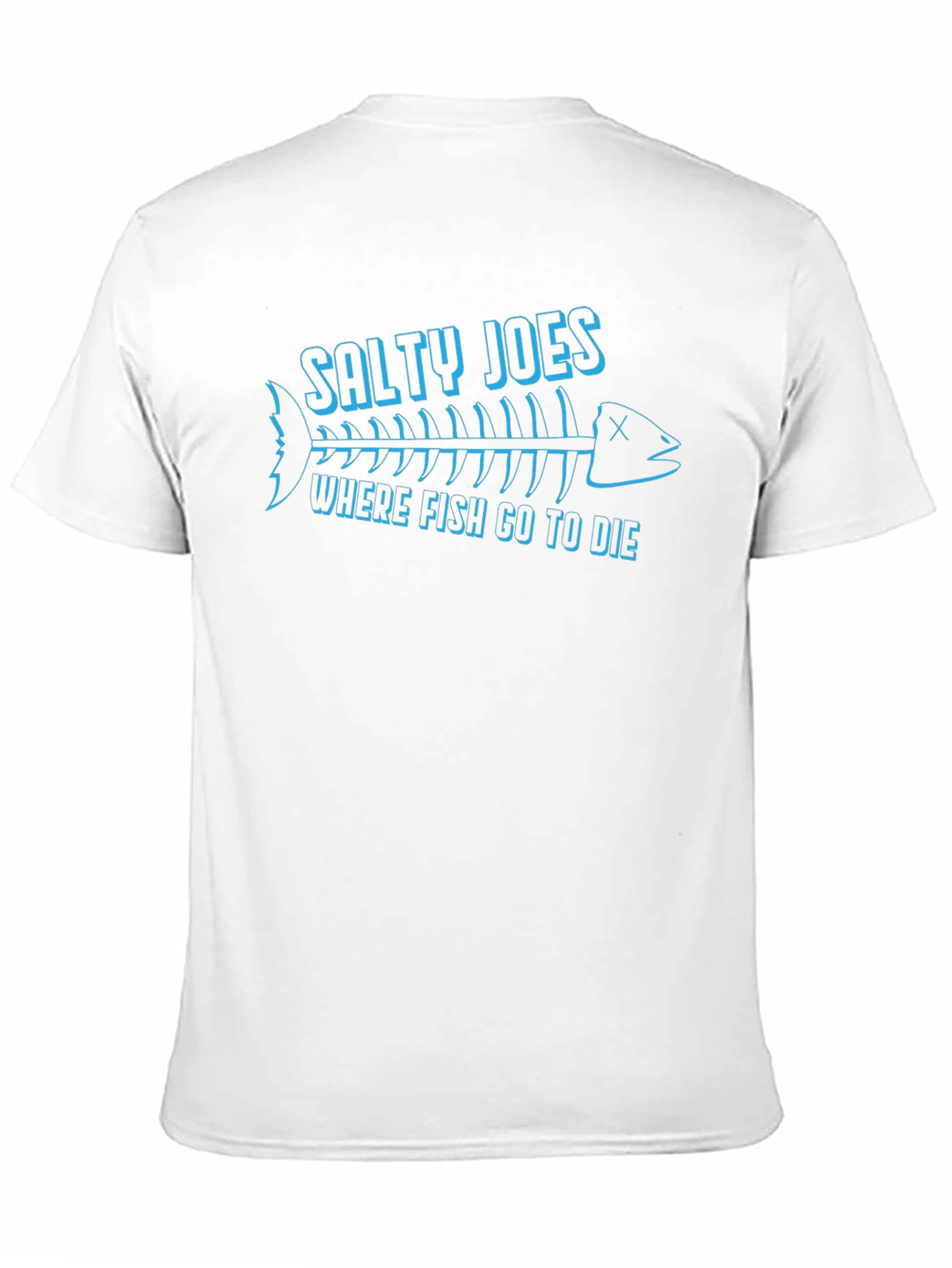 Salty Joes Fish Skeleton T-Shirt
