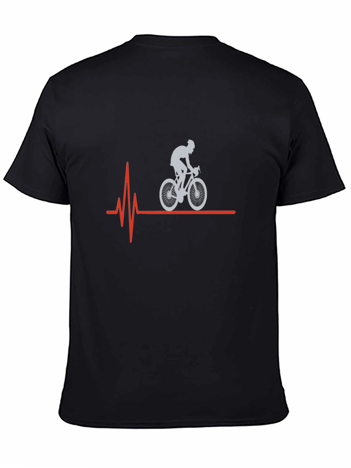 Cycling Heartbeat T-Shirt - Ride On!