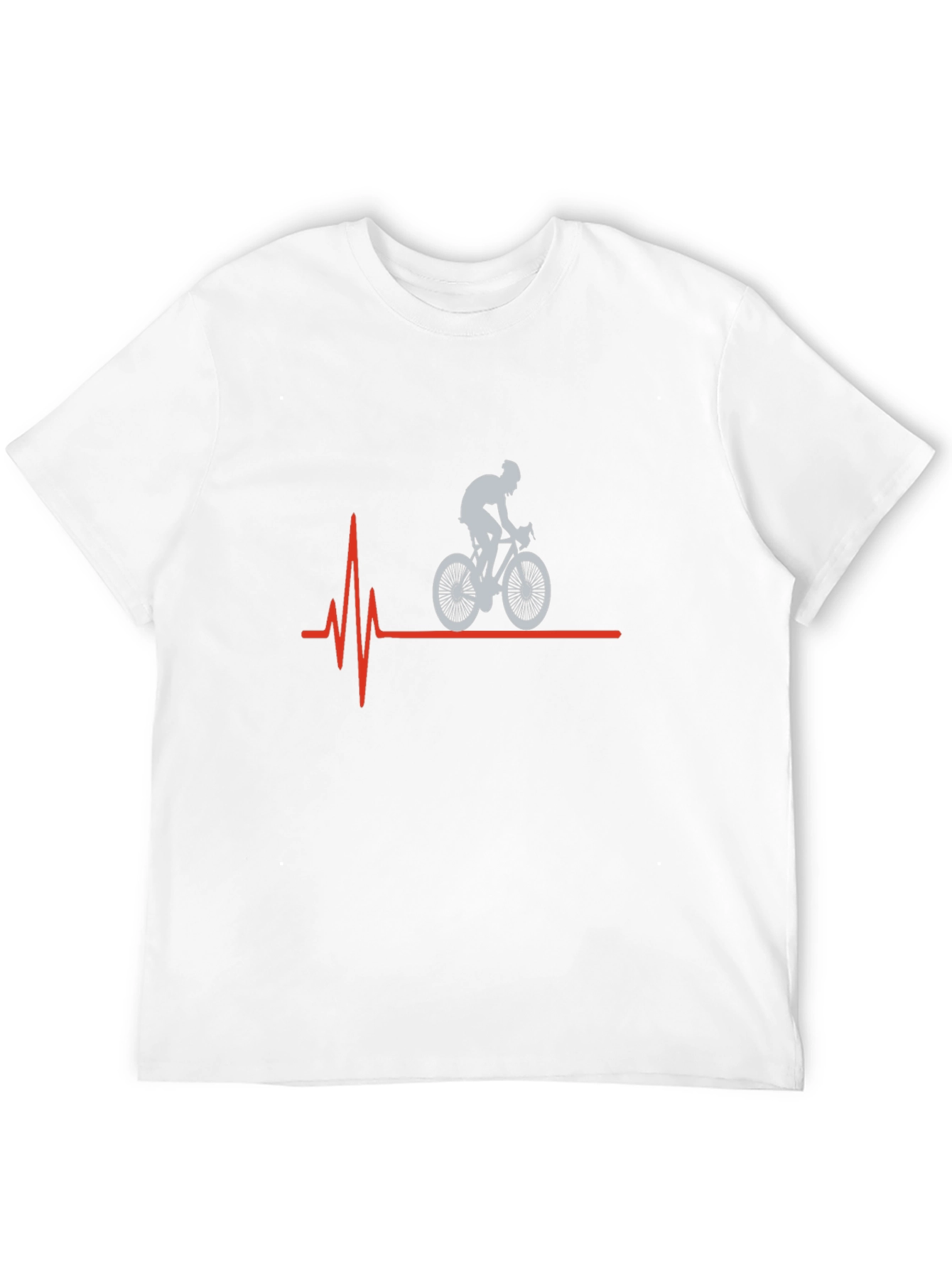 Cycling Heartbeat T-Shirt - Ride On!