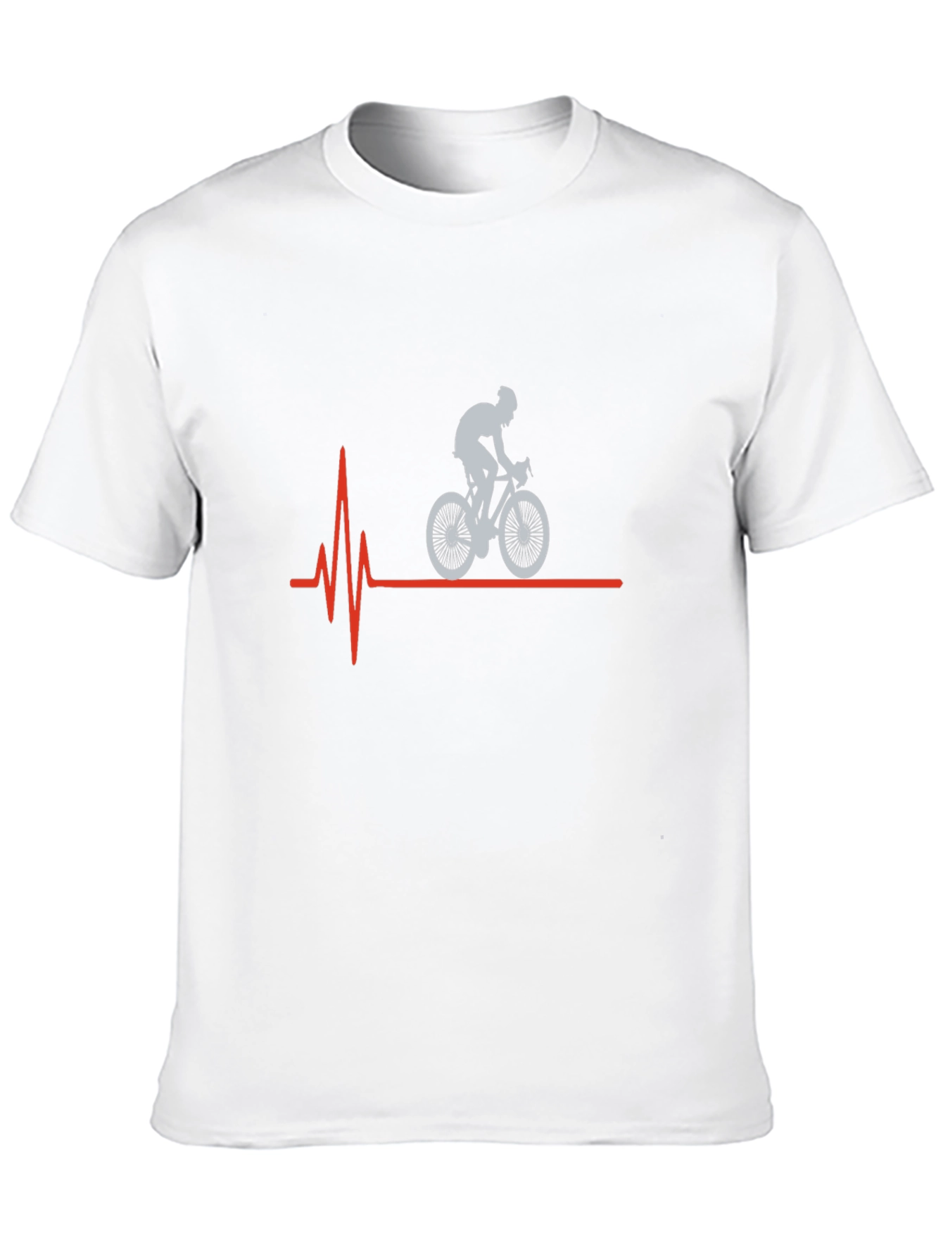 Cycling Heartbeat T-Shirt - Ride On!
