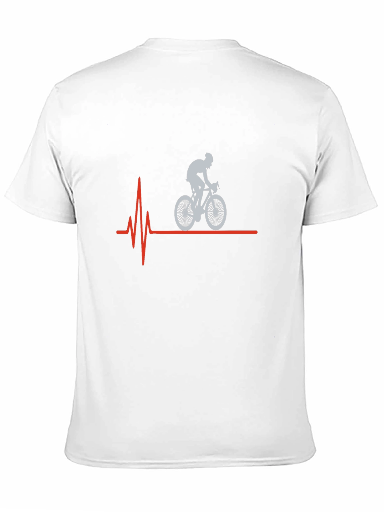 Cycling Heartbeat T-Shirt - Ride On!