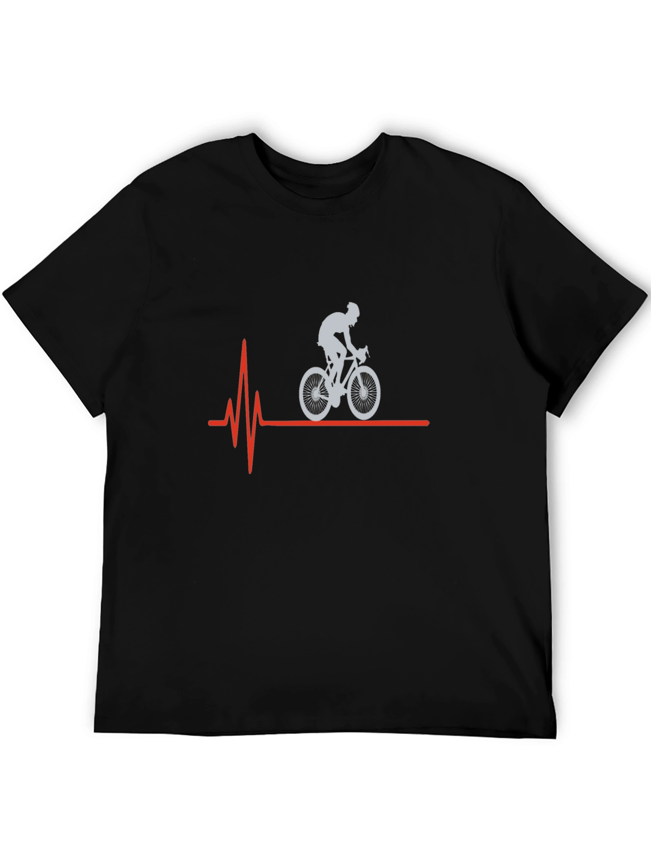 Cycling Heartbeat T-Shirt - Ride On!
