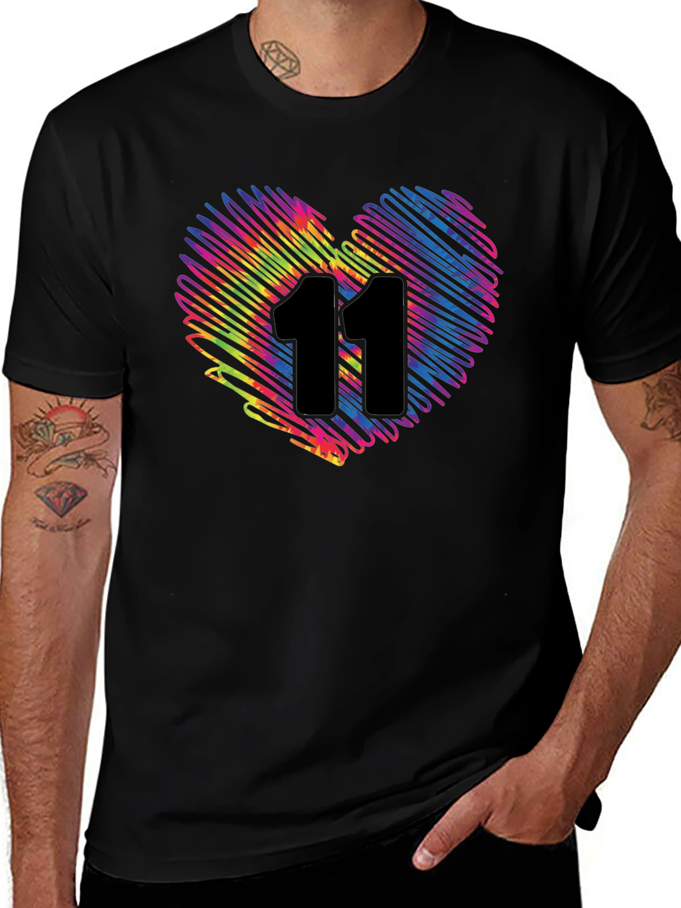 Colorful Heart 11 T-Shirt