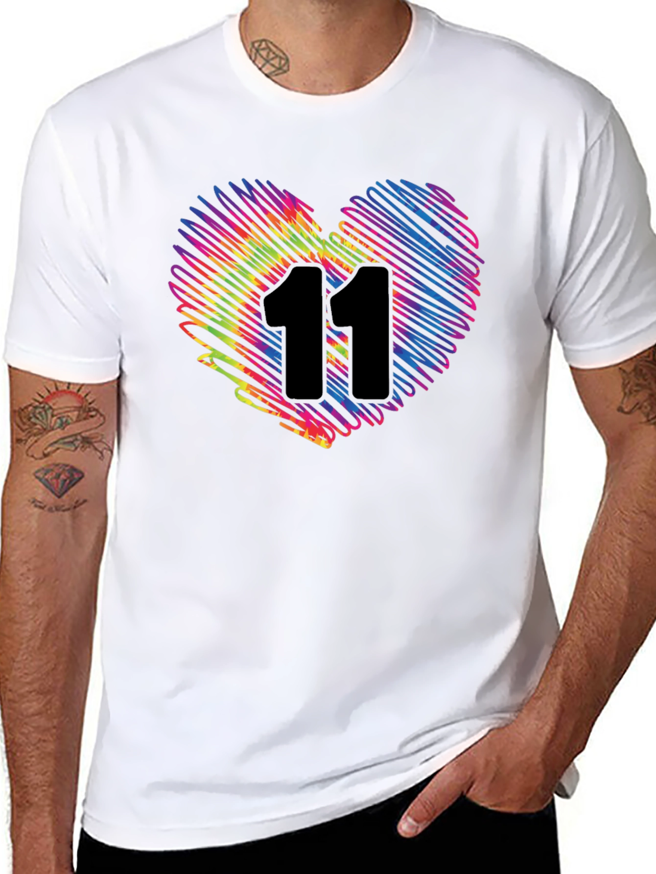 Colorful Heart 11 T-Shirt