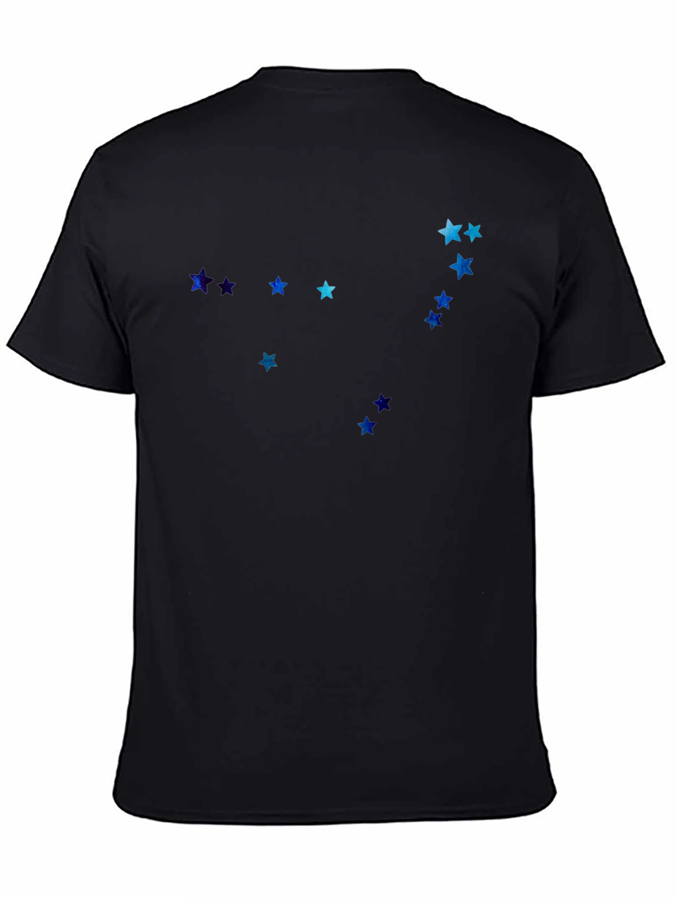 Star Constellation Graphic Tee - Black