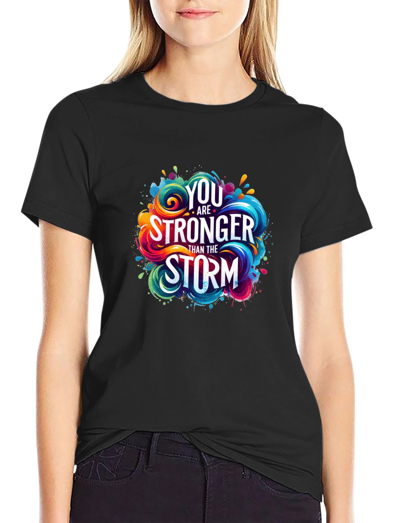 Stronger Than The Storm Graphic Tee