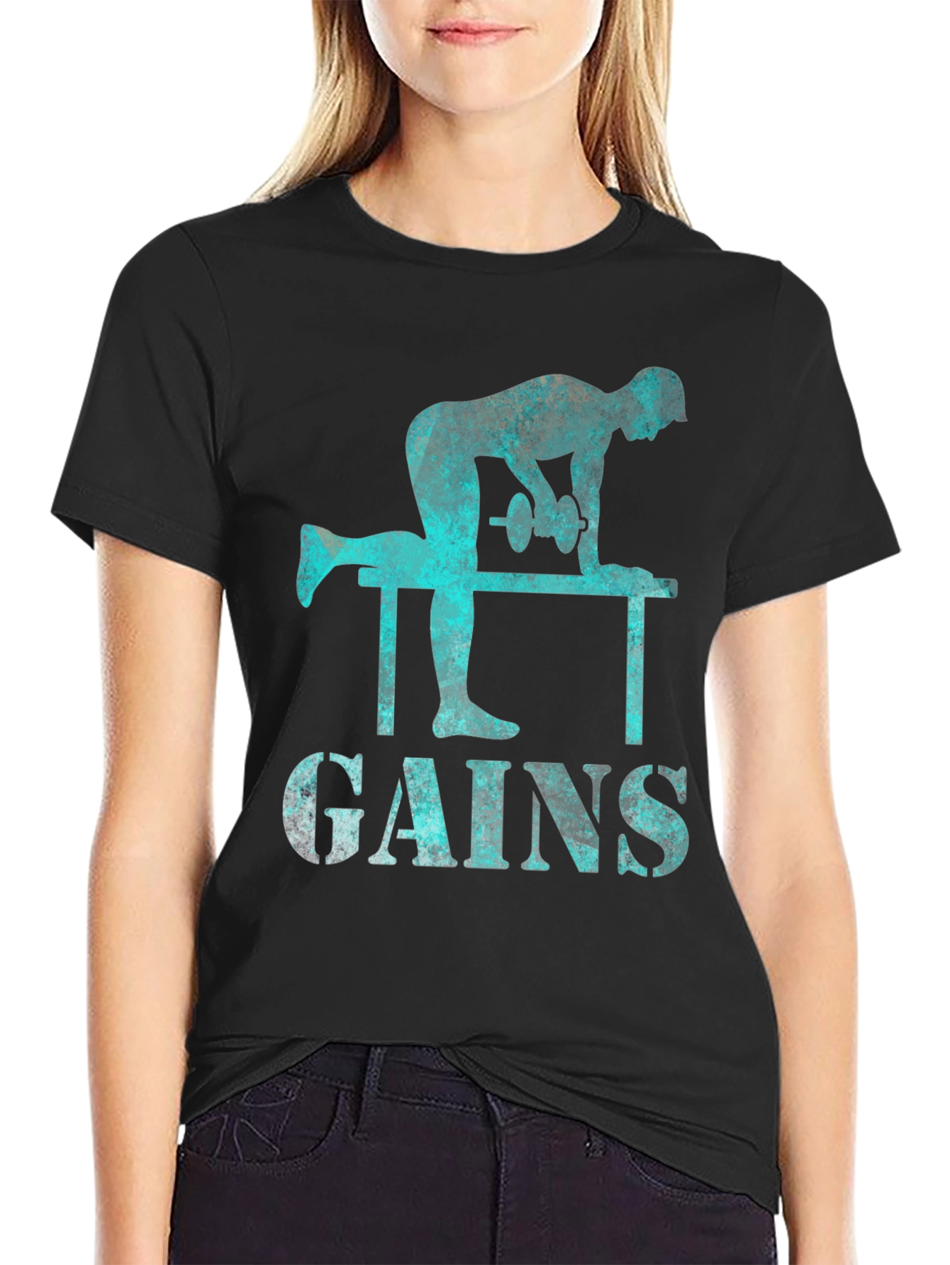 Workout Gains Graphic T-Shirt
