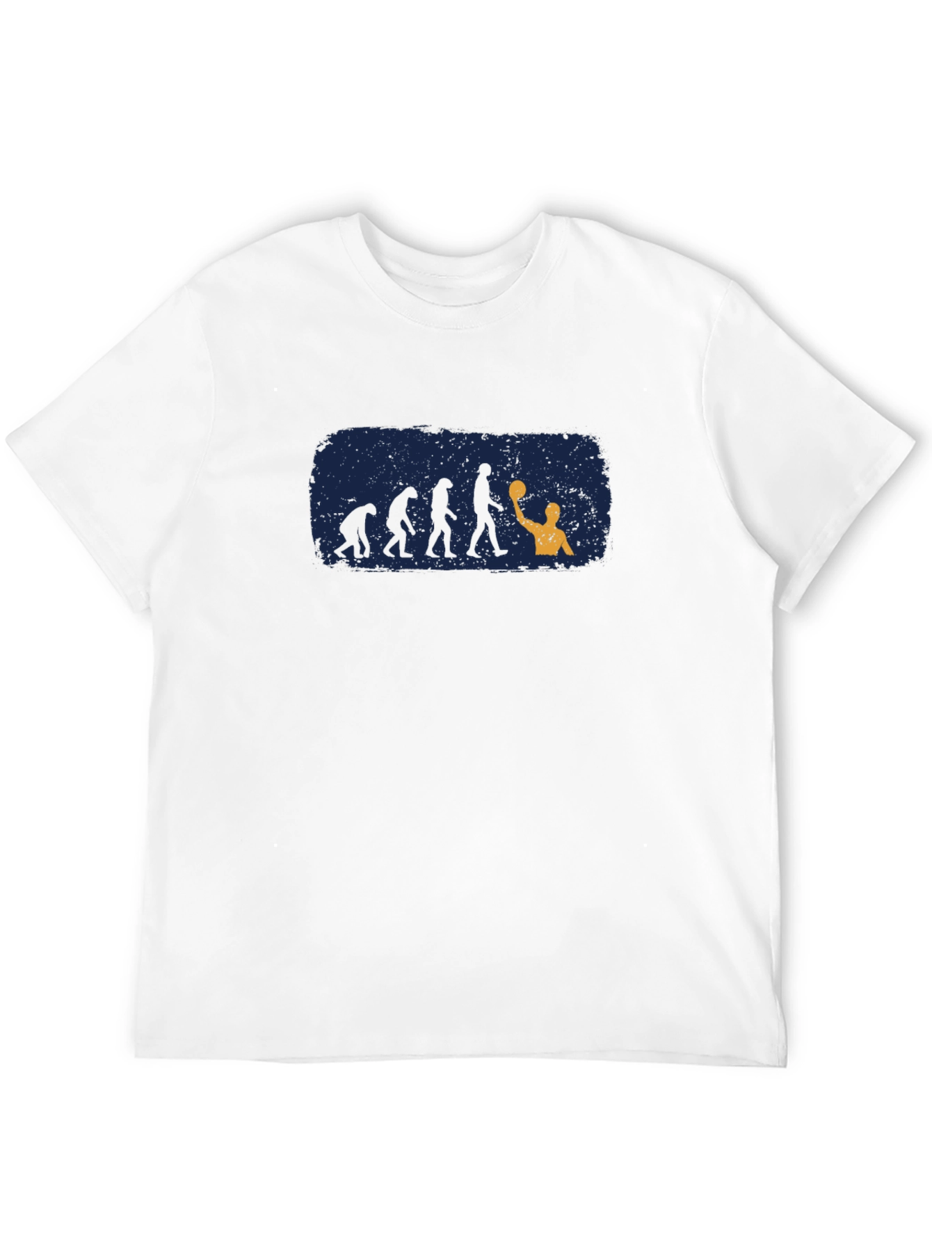 Water Polo Evolution Graphic Tee - Black