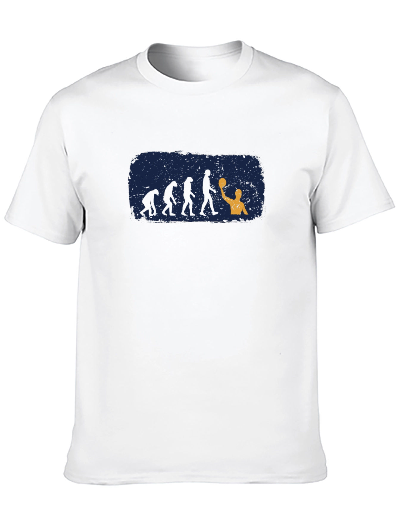 Water Polo Evolution Graphic Tee - Black