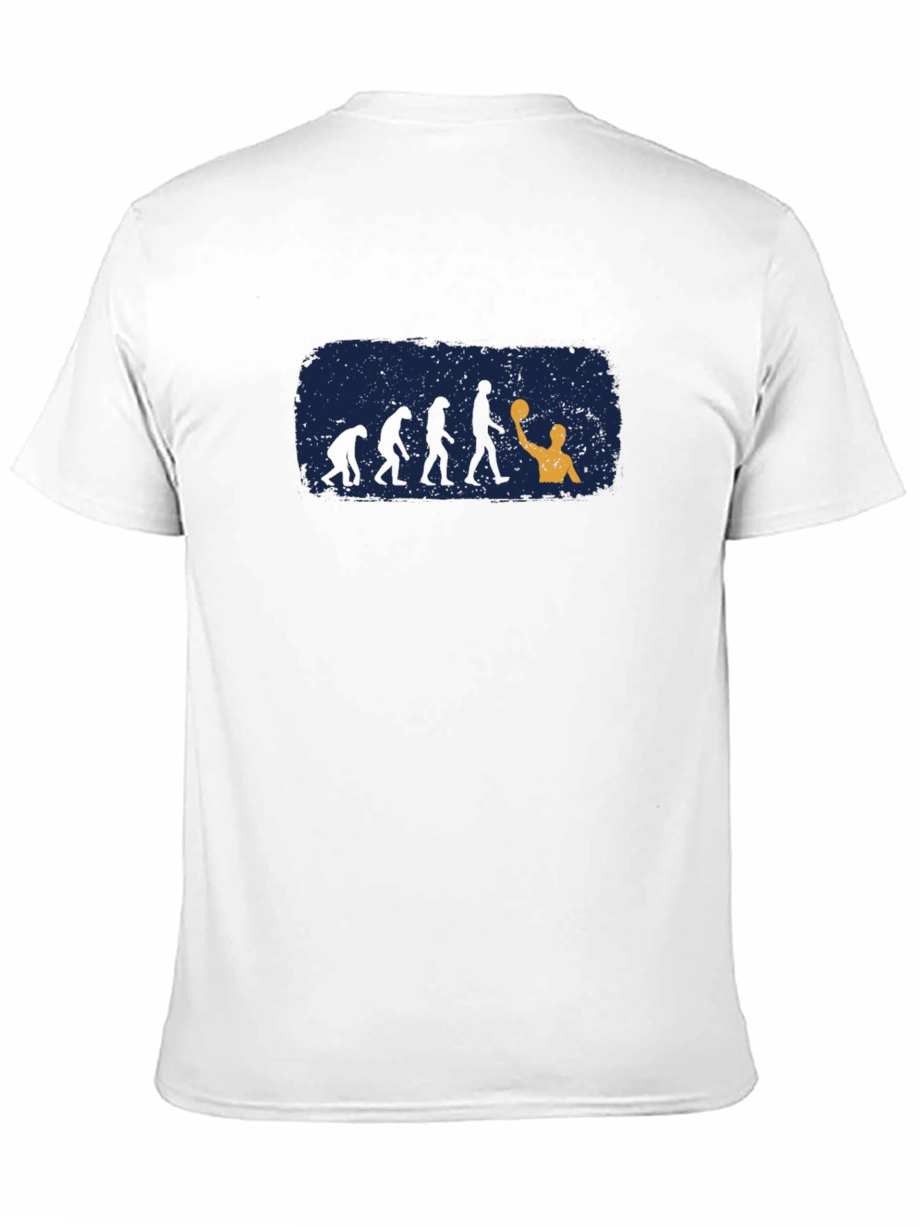 Water Polo Evolution Graphic Tee - Black