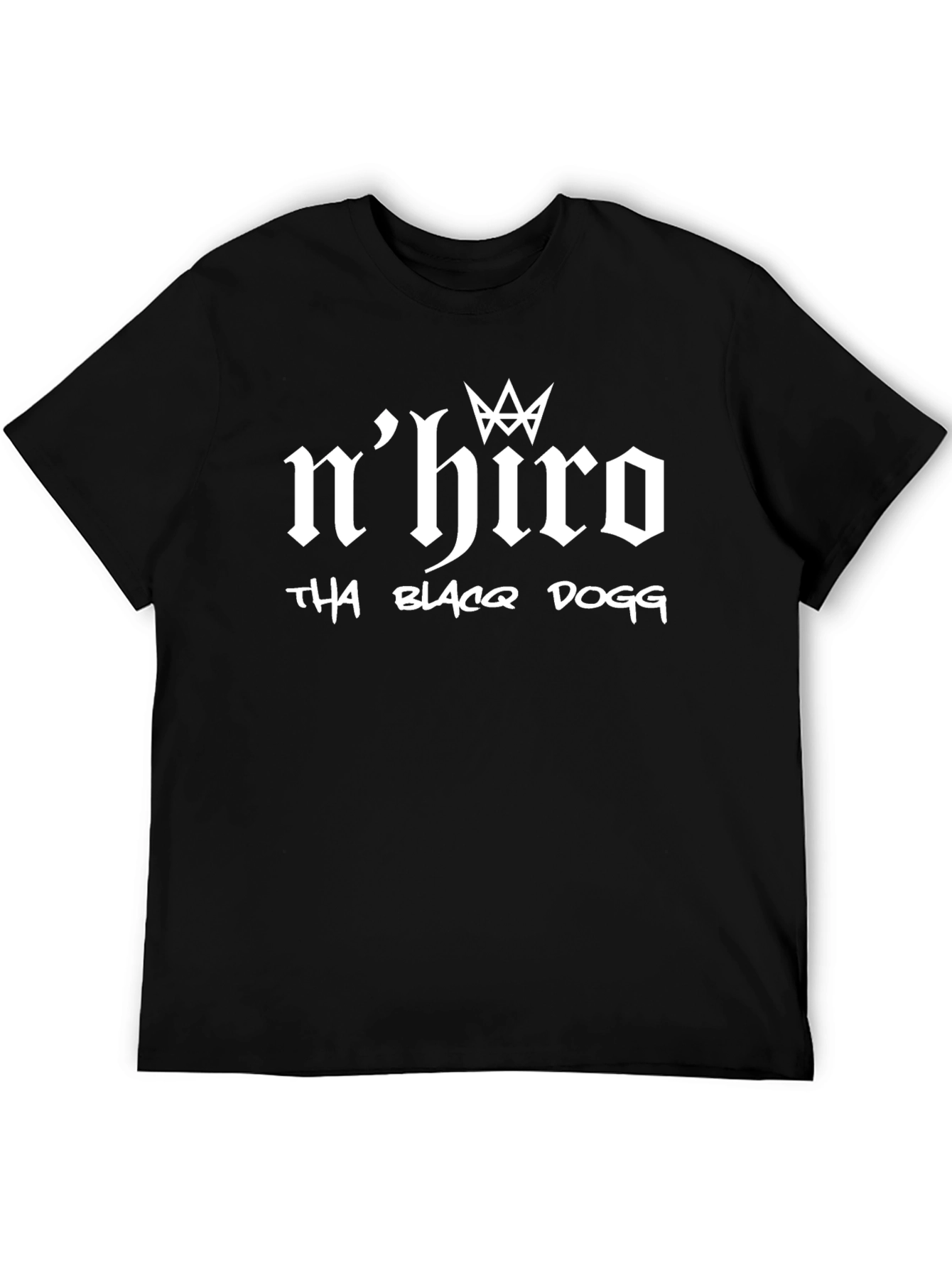 N Hiro THA BLACQ DOGG Graphic T-Shirt
