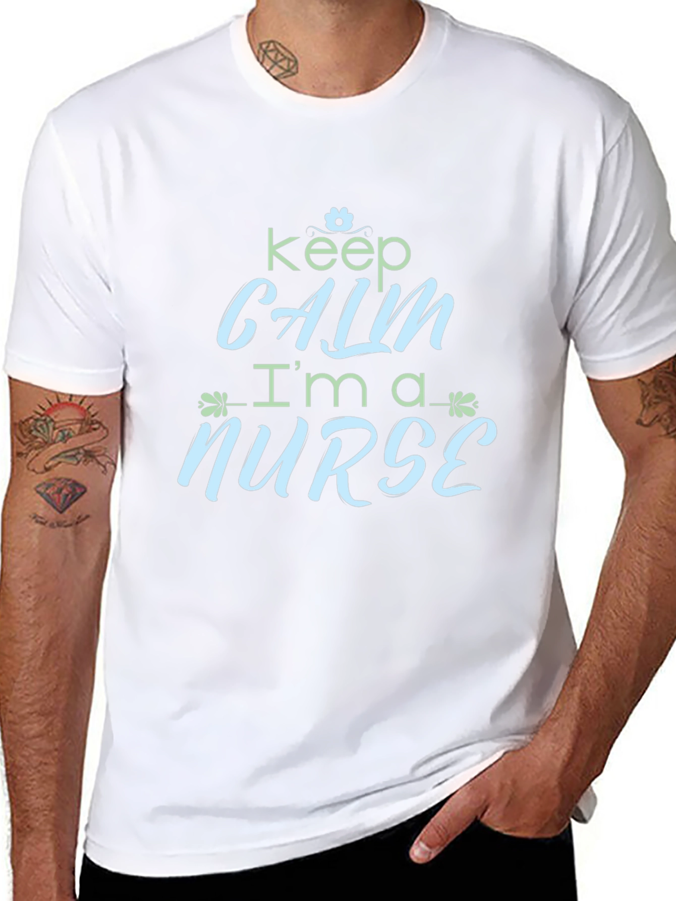 Keep Calm Im a Nurse Graphic Tee