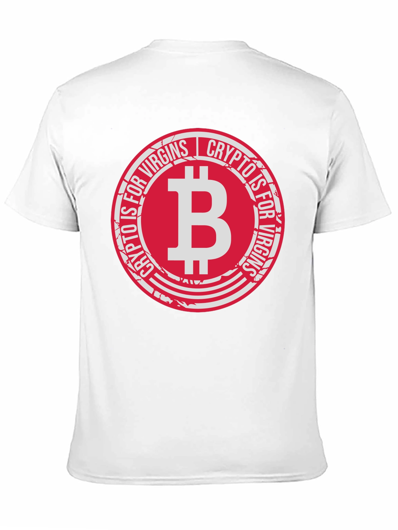 Crypto is for Virgins Black T-Shirt