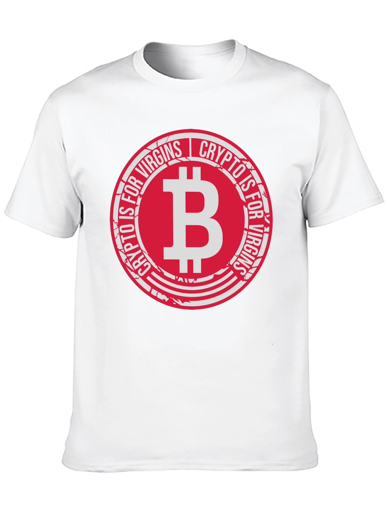 Crypto is for Virgins Black T-Shirt